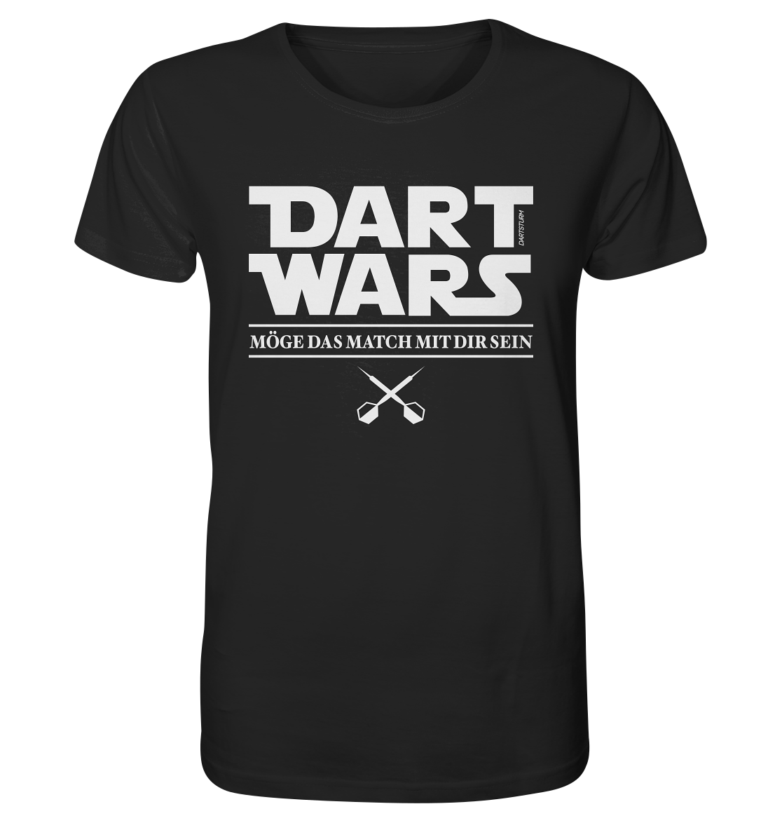 DartSturm - Dart Wars Weiß - Organic Shirt DartSturm - Dart Wars Weiß - Organic Shirt