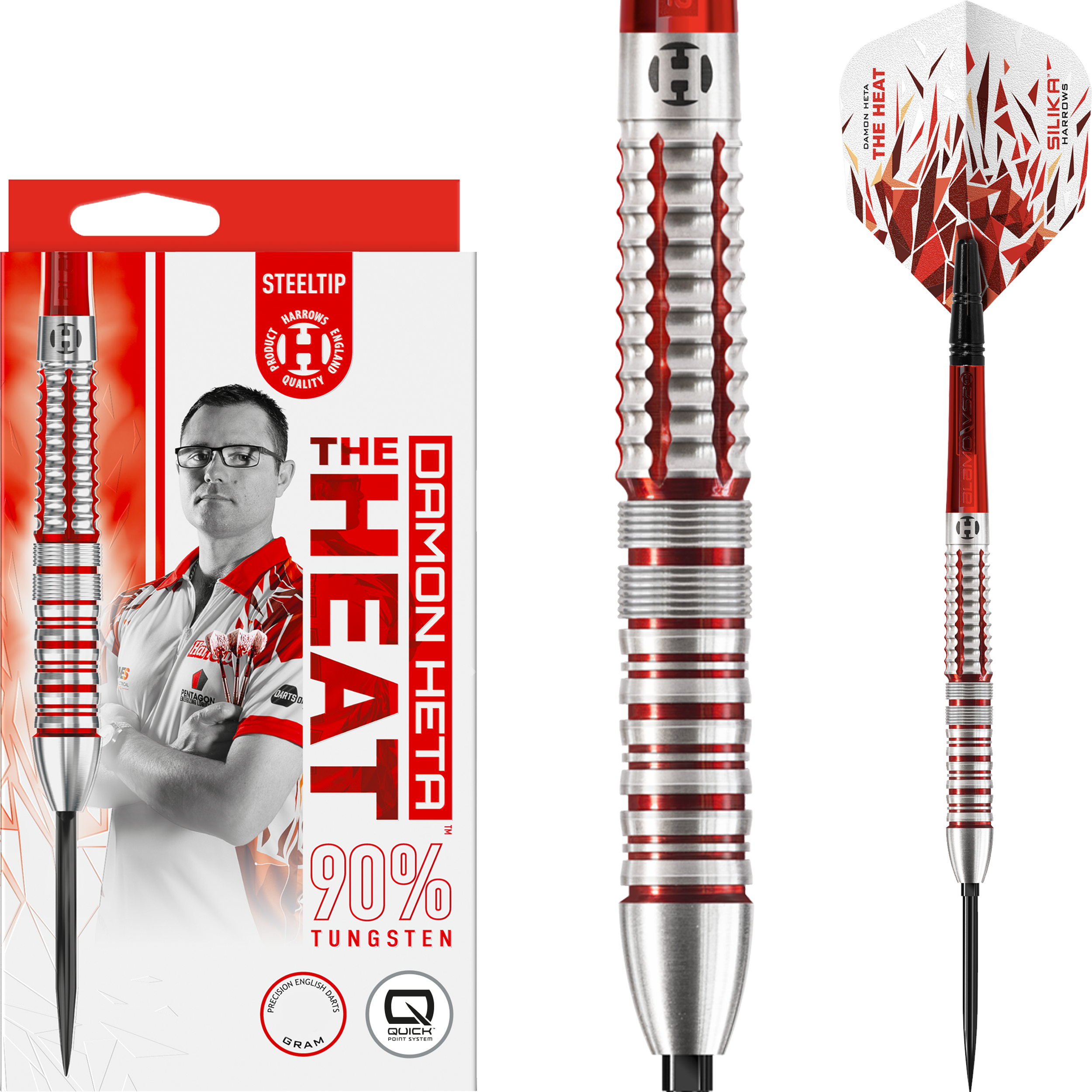 Harrows - Quick Point - Damon Heta GEN 2 - Steeldart
