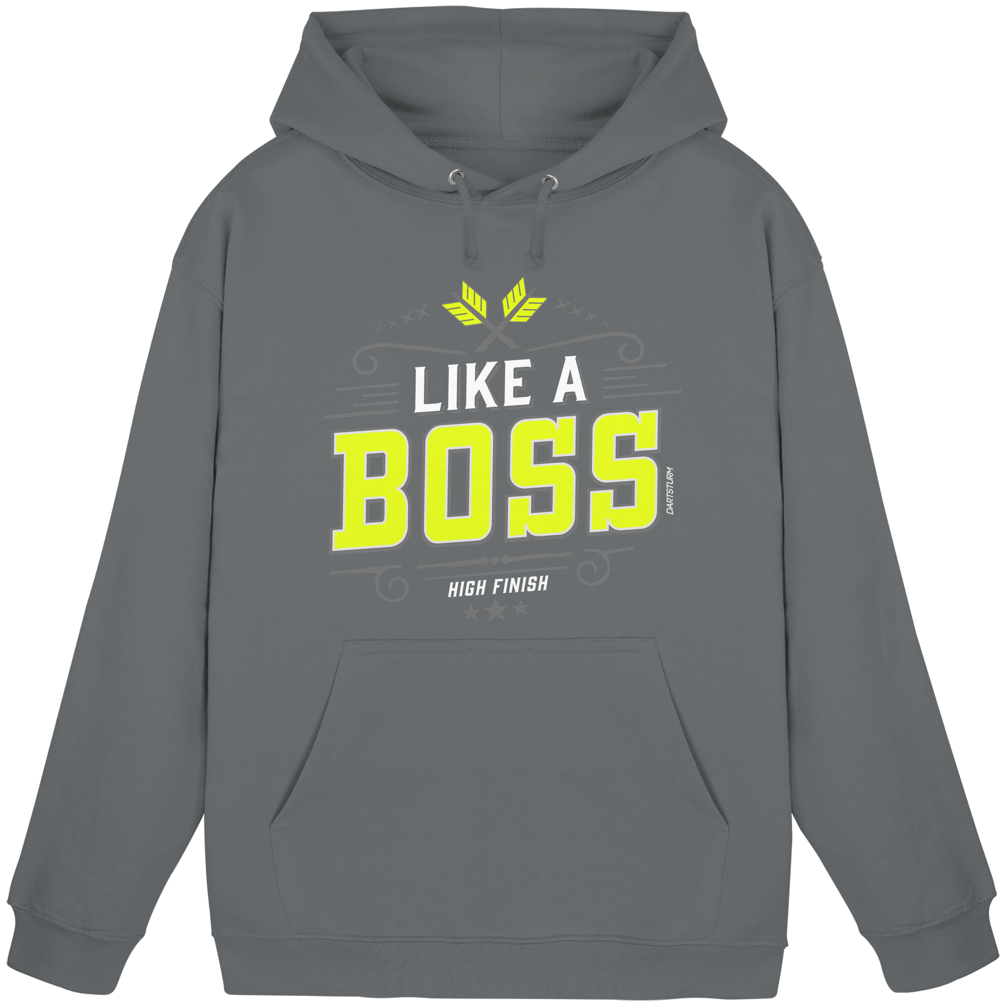 DartSturm - Like a Boss Yellow - Basic Unisex Hoodie