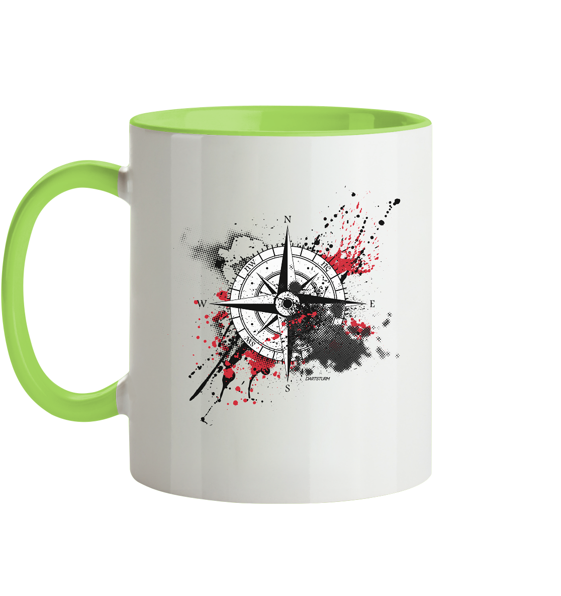 DartSturm - Navigator - Tasse zweifarbig