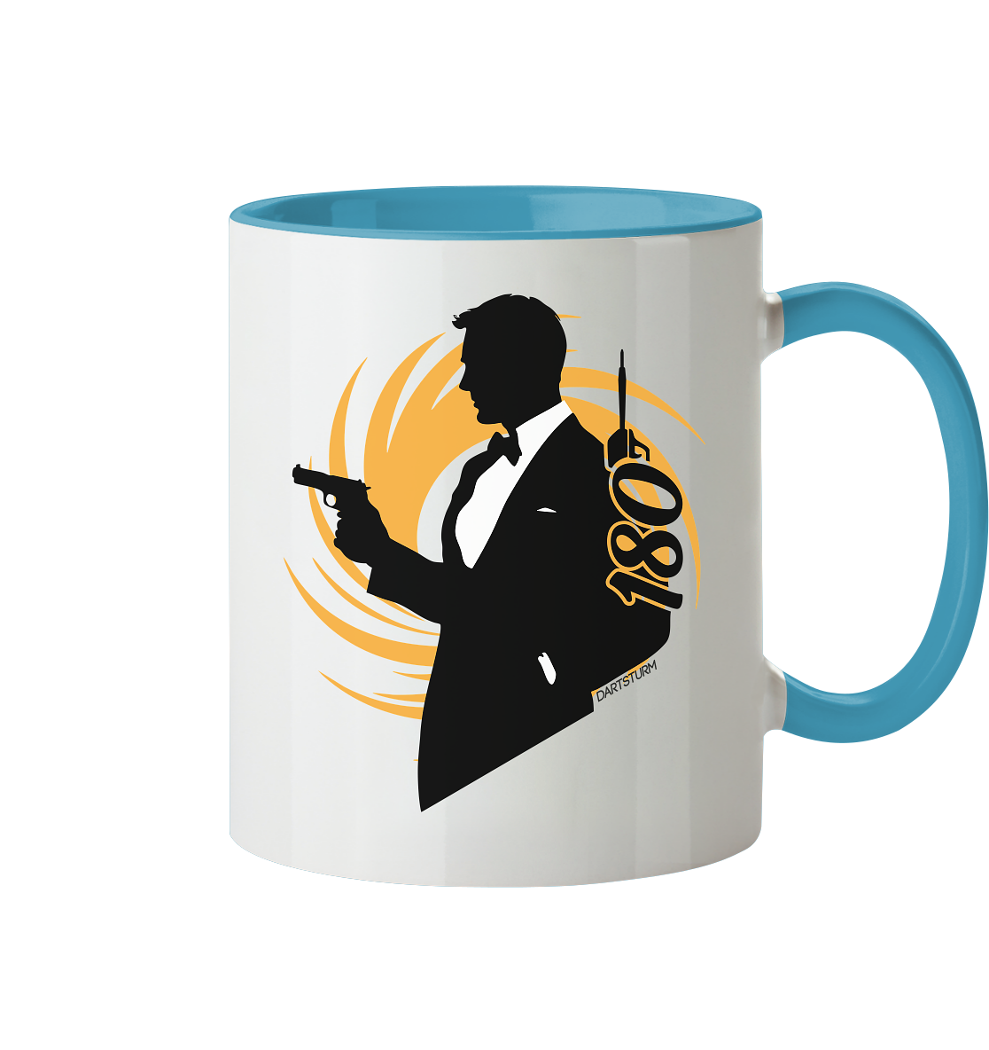 DartSturm - Dart Agent - Tasse zweifarbig DartSturm - Dart Agent - Tasse zweifarbig