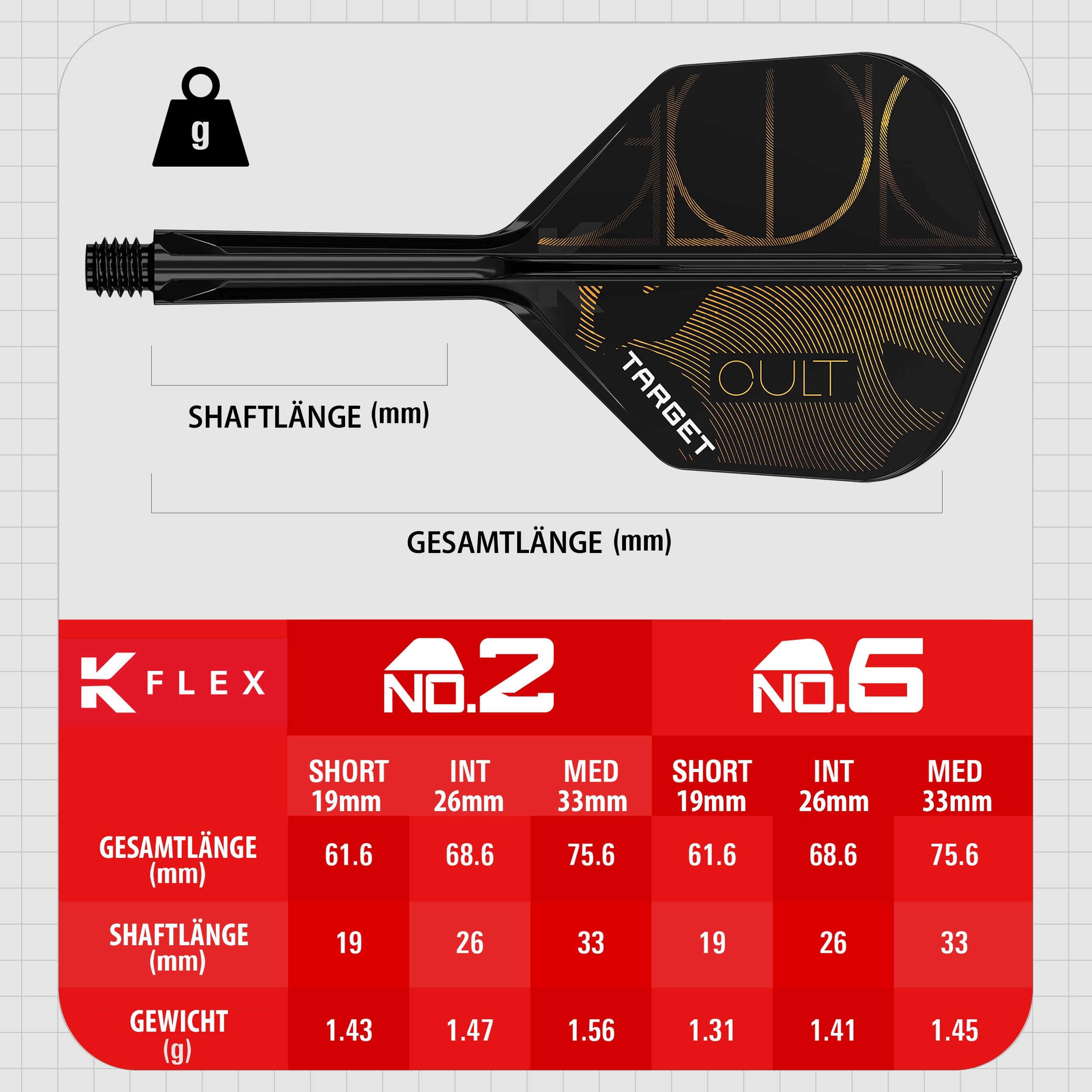 Target - K-Flex Flightsystem Cult - No6 Target - K-Flex Flightsystem Cult - No6