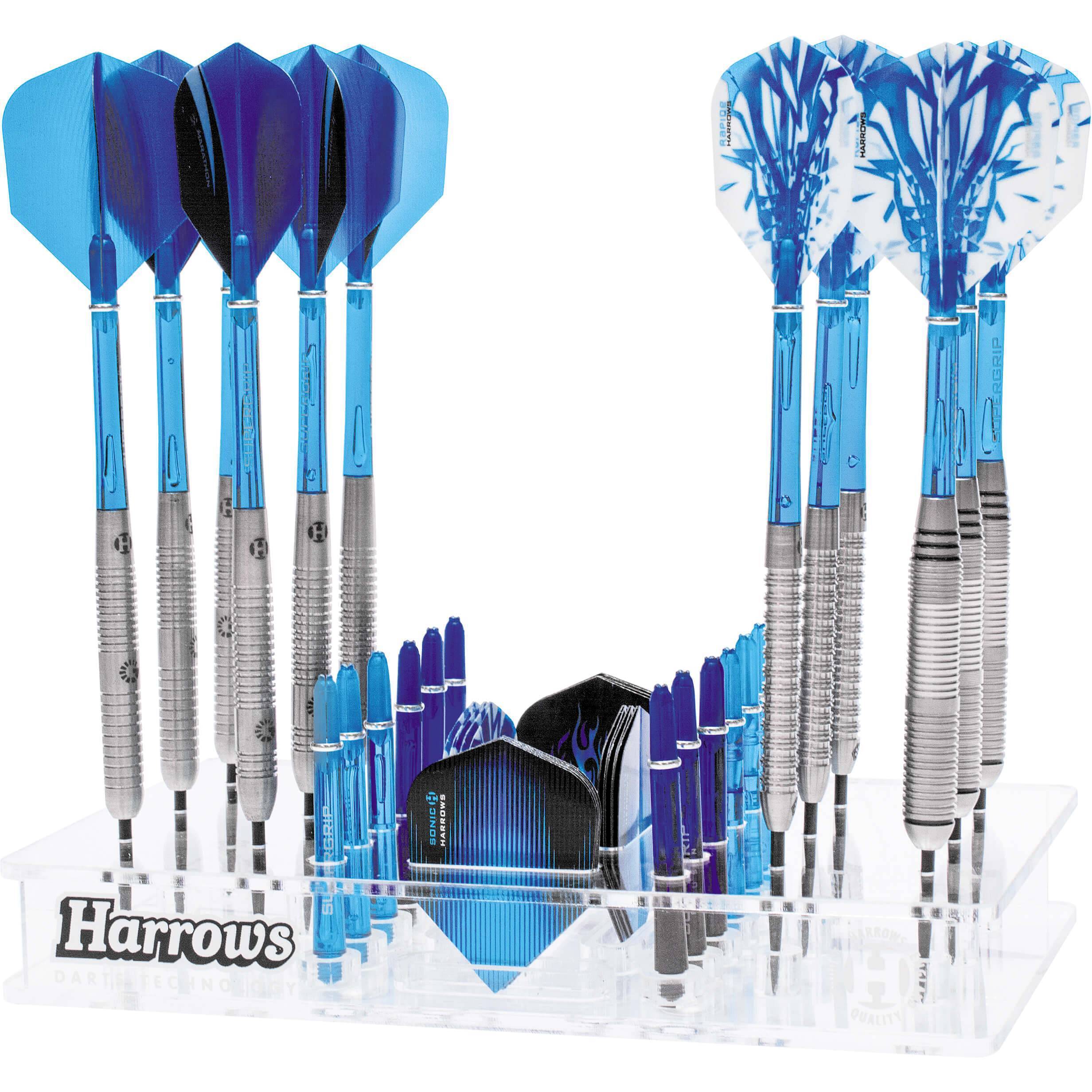 Harrows-Acryl-Dartstation Harrows - Acryl Dartstation - 12-Fach