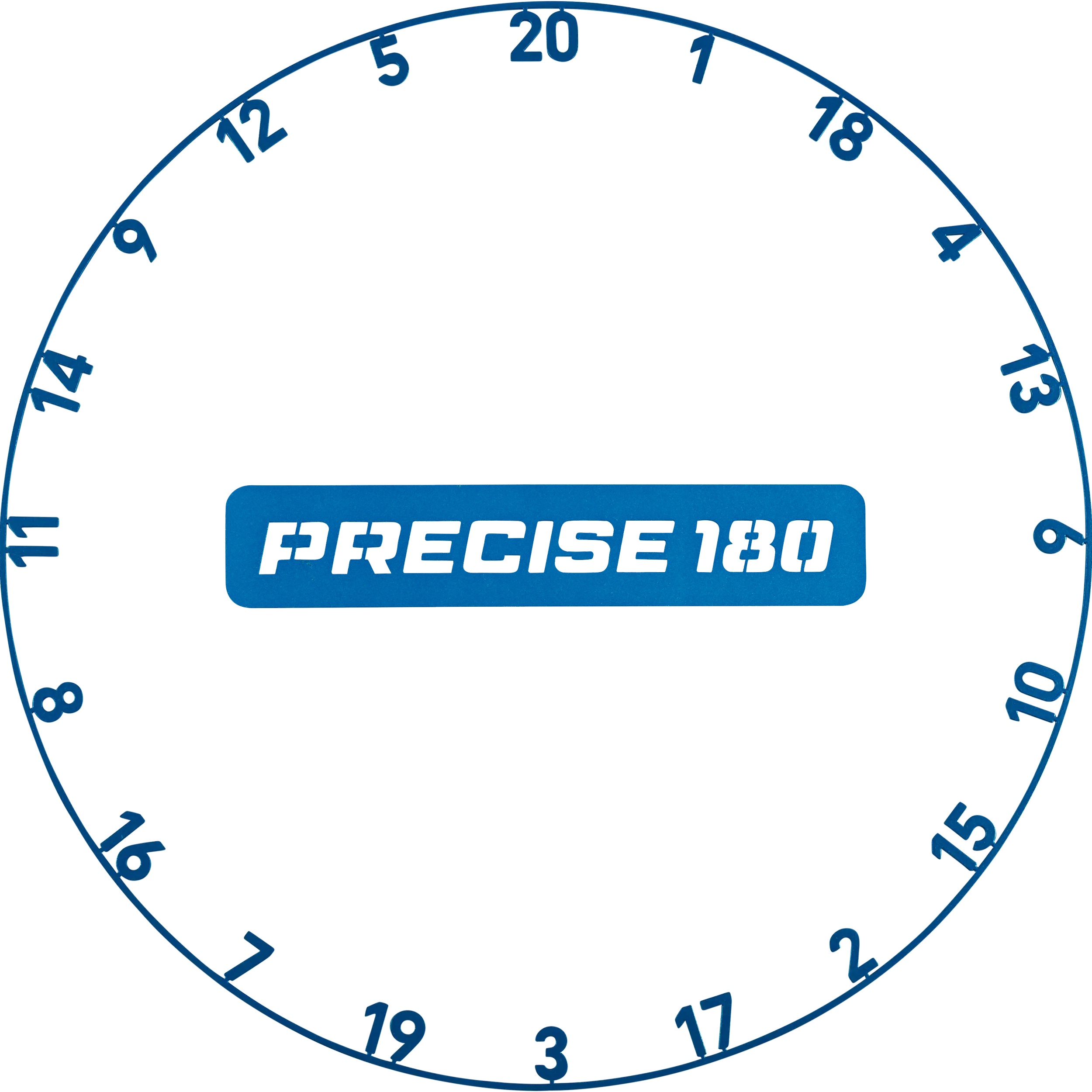 Precise180 - One Piece Lasercut Zahlenring Precise180 - One Piece Lasercut Zahlenring