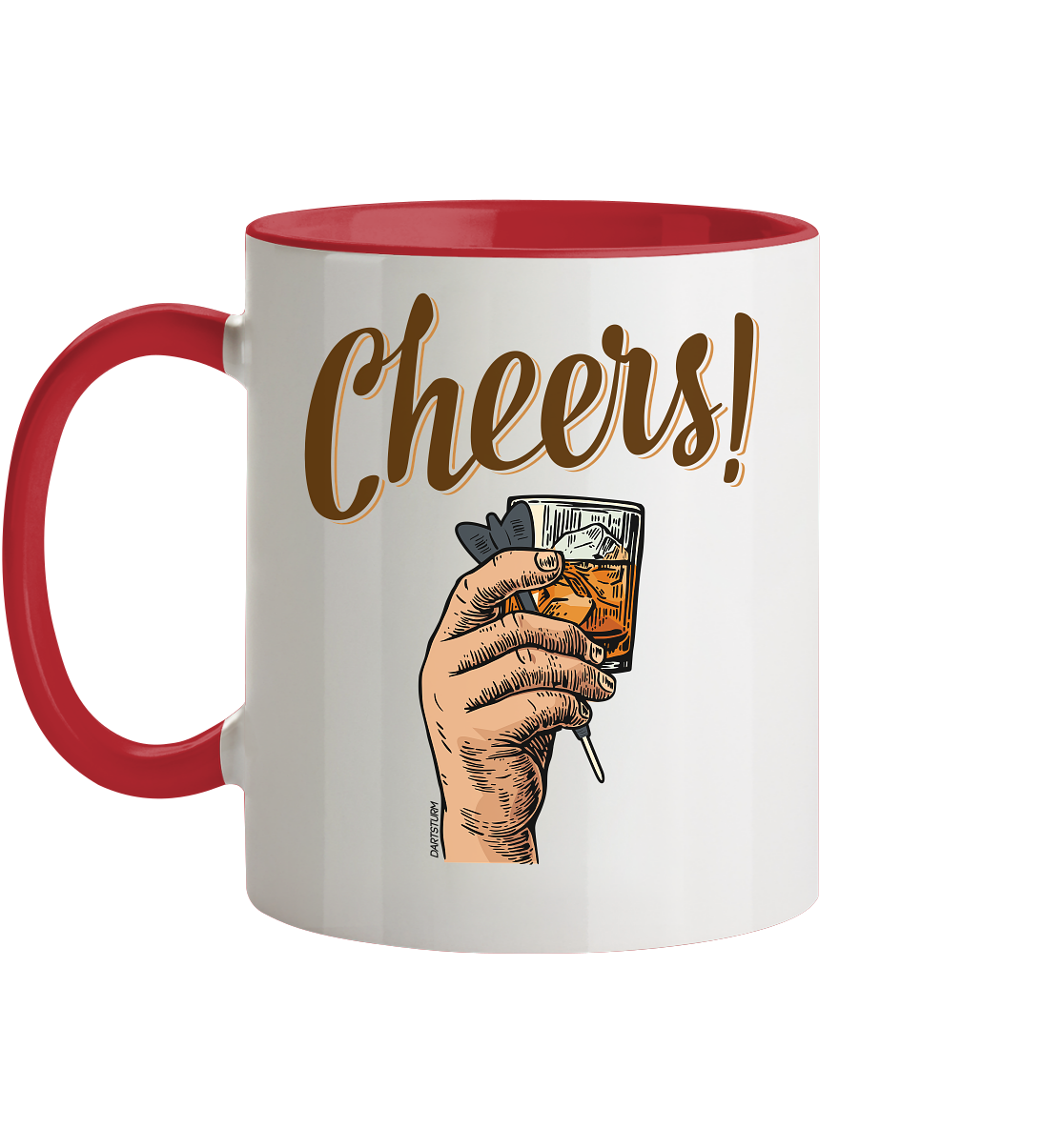 DartSturm - Cheers - Tasse zweifarbig