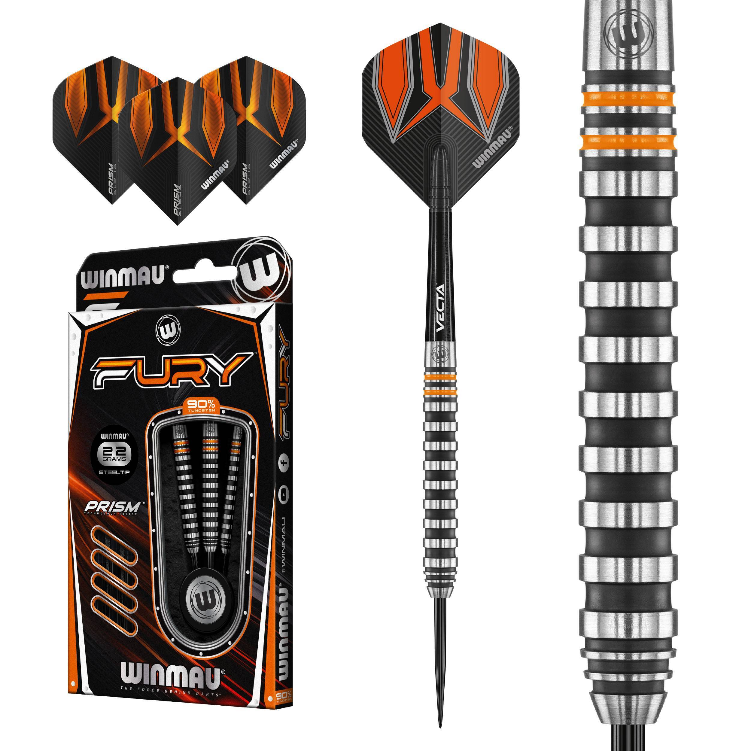 Winmau-Fury-Steeldart-Collage Winmau - Fury - Steeldart