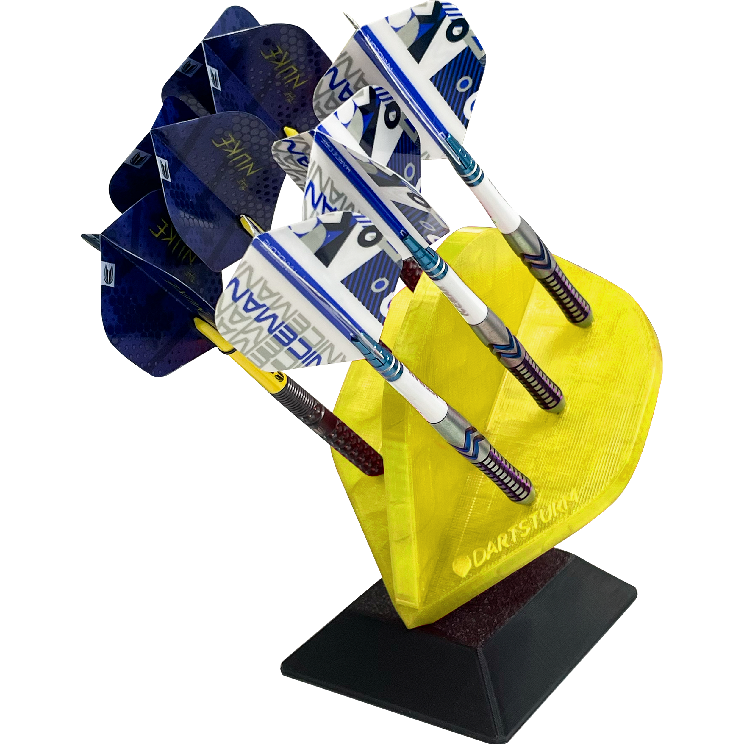 DartSturm - 3D Flight Dartständer - 6-Fach