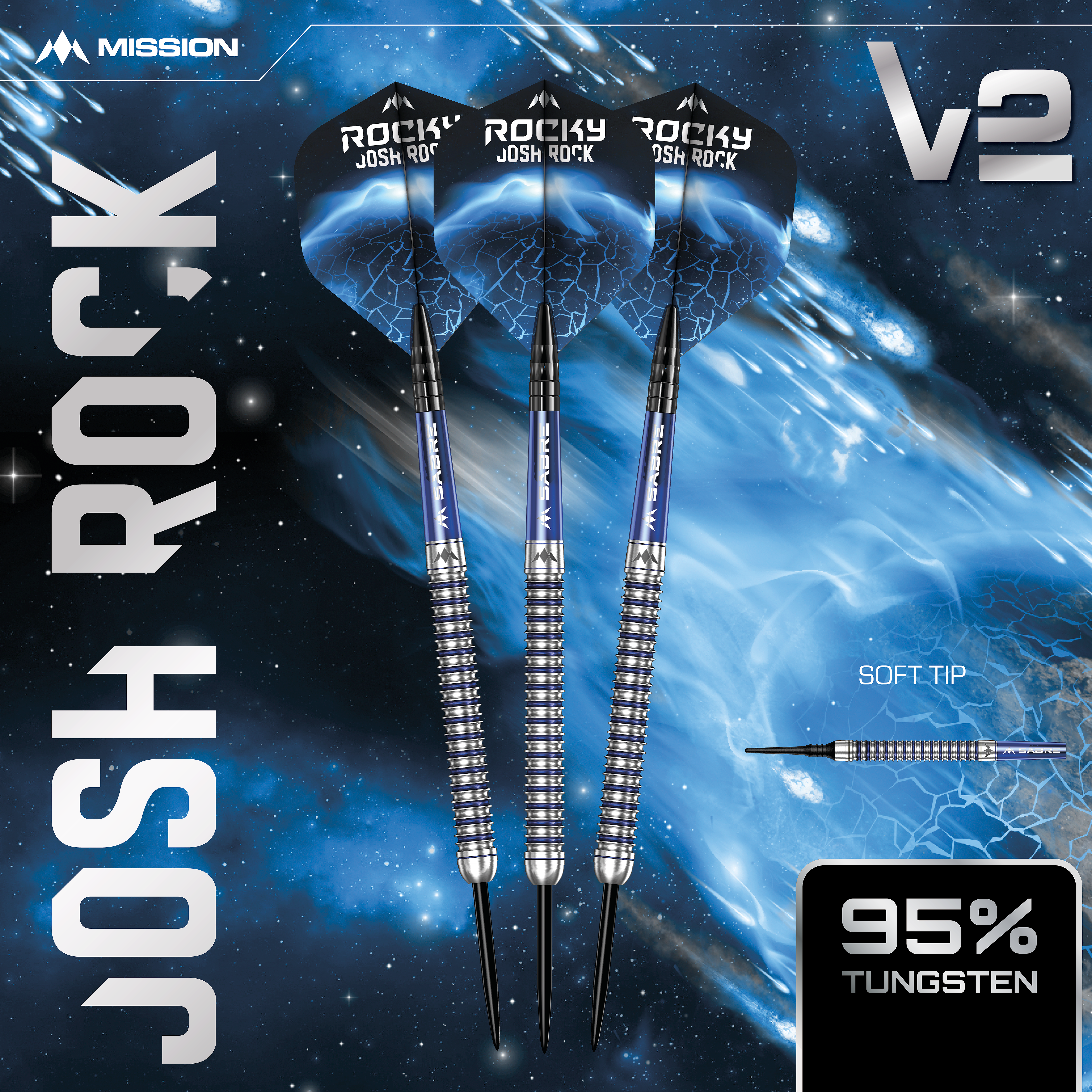 Mission - Josh Rock V2 - Softdart