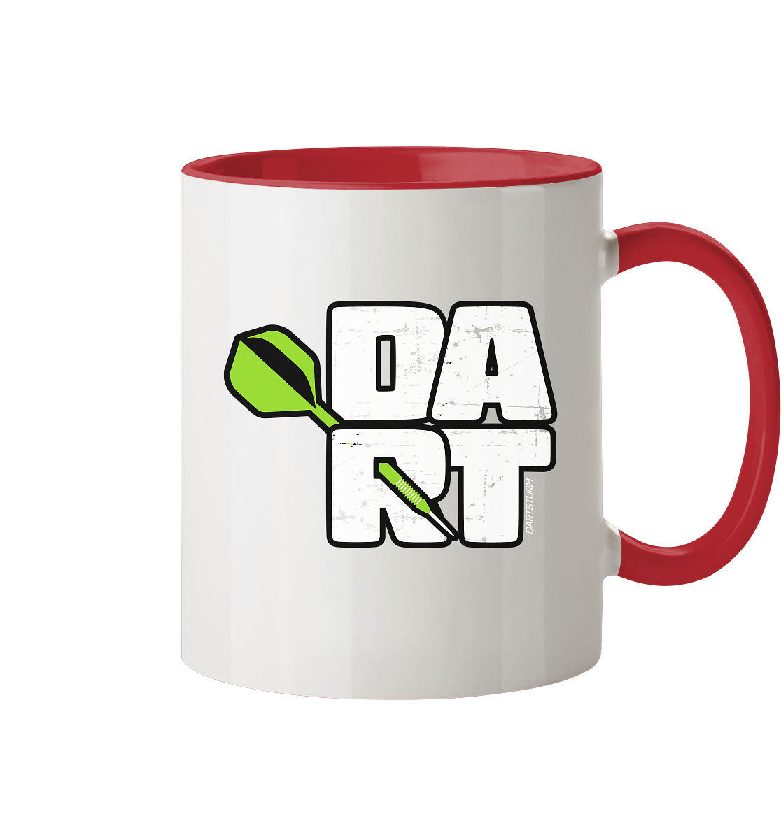 DartSturm - Dart - Tasse zweifarbig