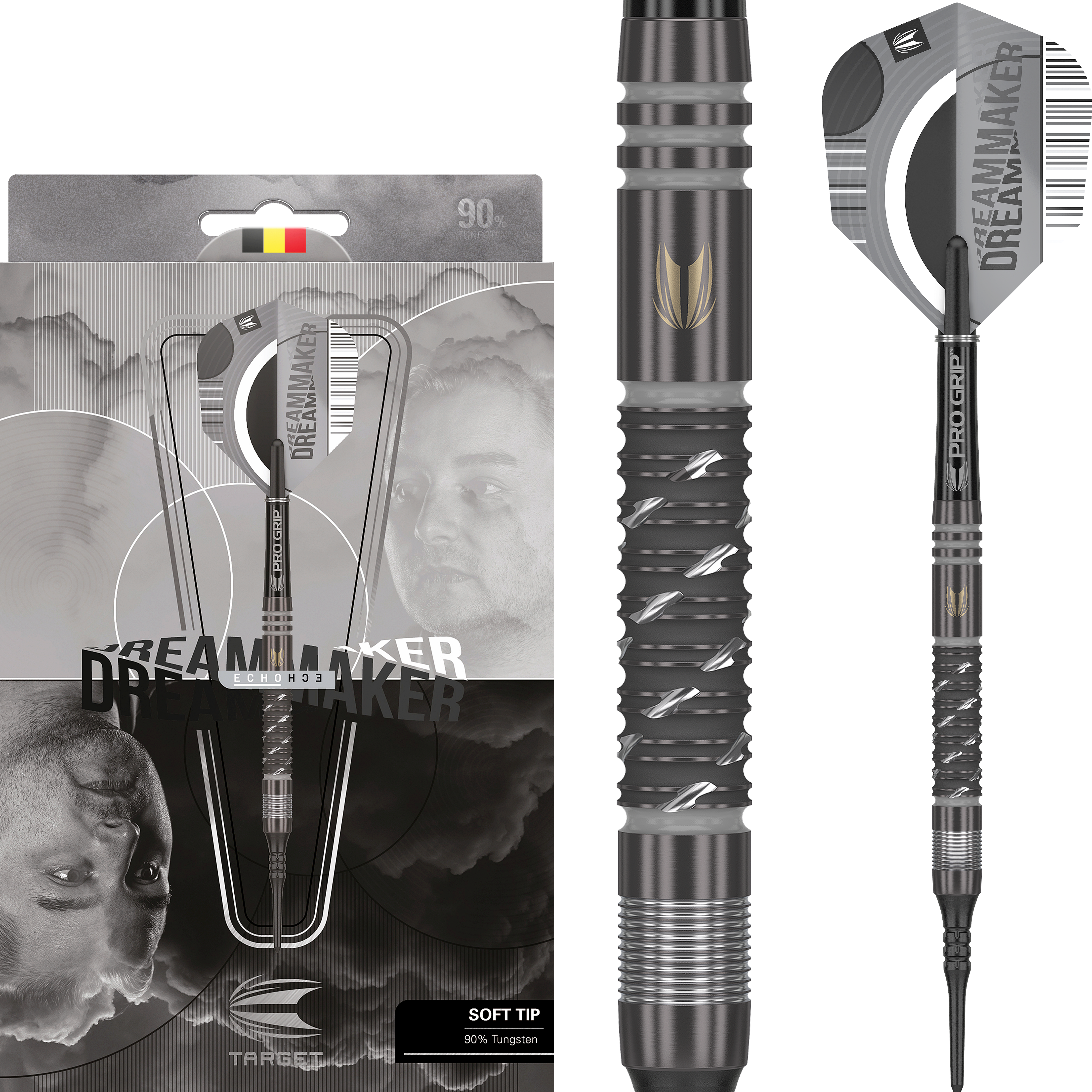 Target - Dimitri van den Bergh x Echo - Softdart Target - Dimitri van den Bergh x Echo - Softdart