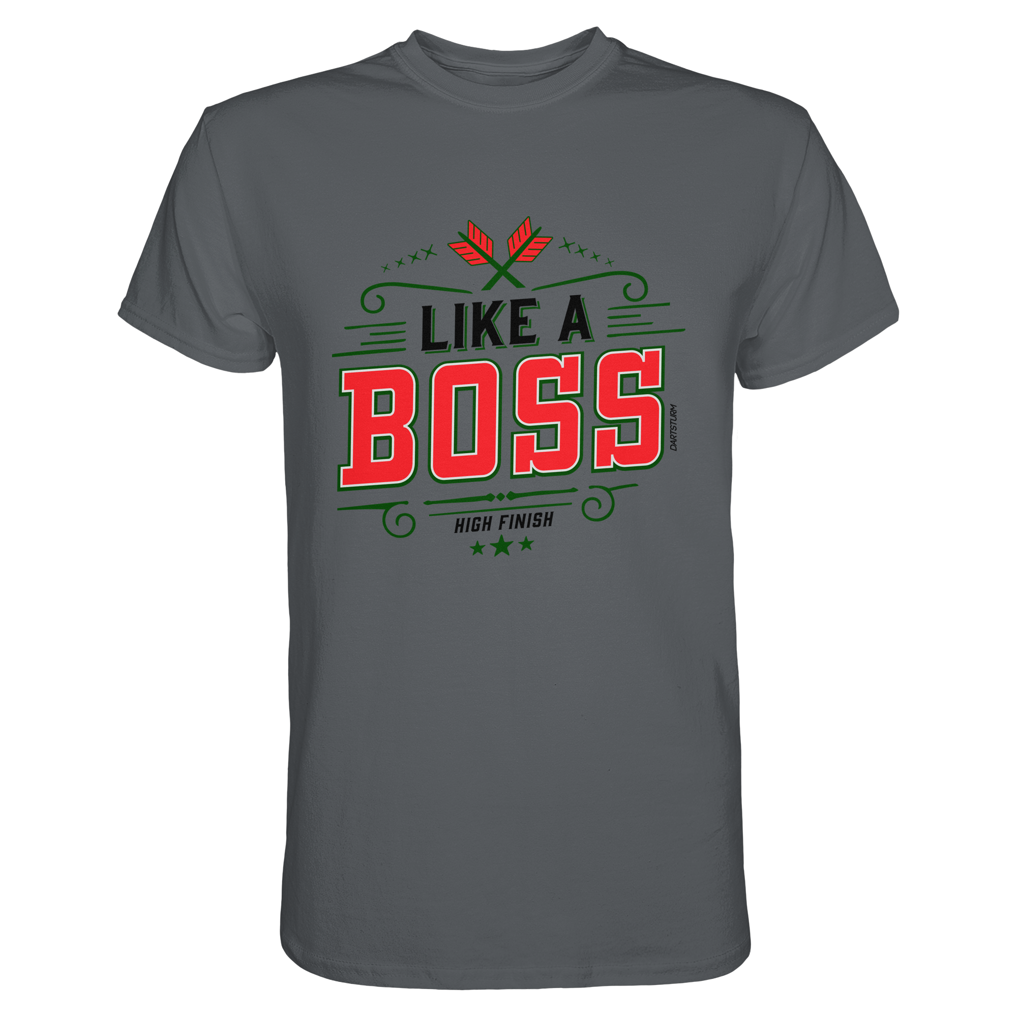 DartSturm - Like a Boss Red - Premium Shirt