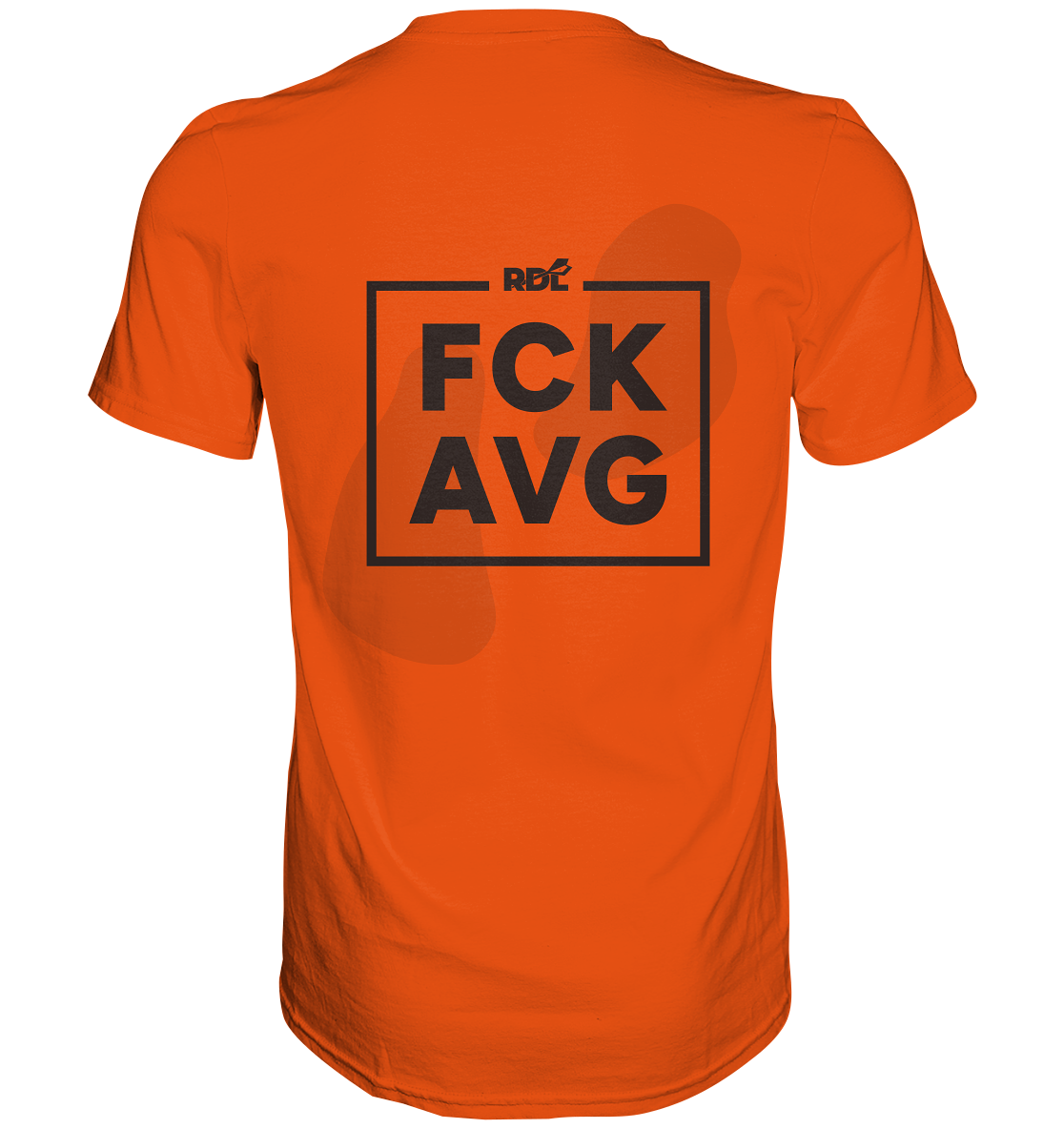 DartSturm - RDL FCK AVG Back Schwarz - Premium Shirt DartSturm - RDL FCK AVG Back Schwarz - Premium Shirt