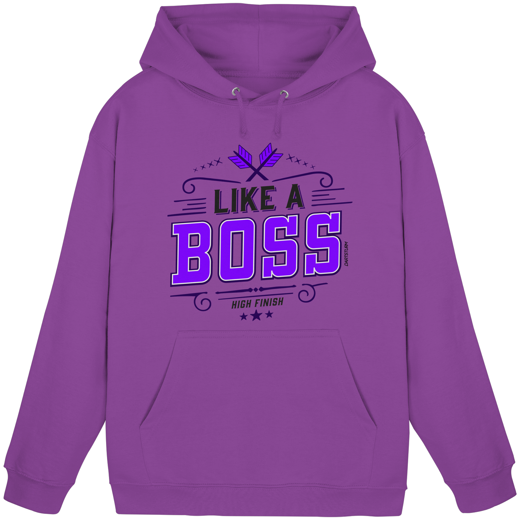 DartSturm - Like a Boss Purple - Basic Unisex Hoodie DartSturm - Like a Boss Purple - Basic Unisex Hoodie