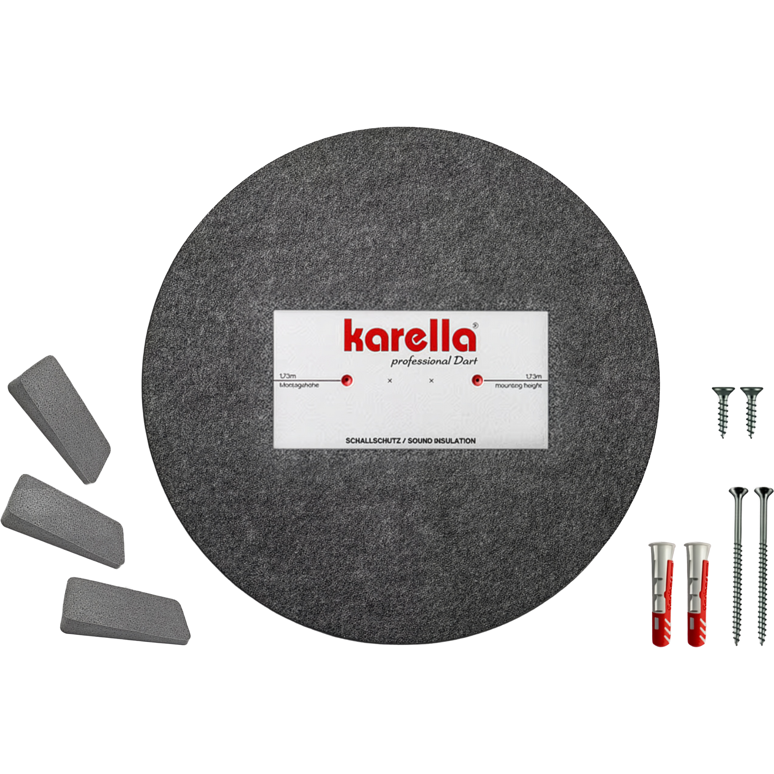 Karella - Schallschutz Compact für Steeldartboards Karella - Schallschutz Compact für Steeldartboards