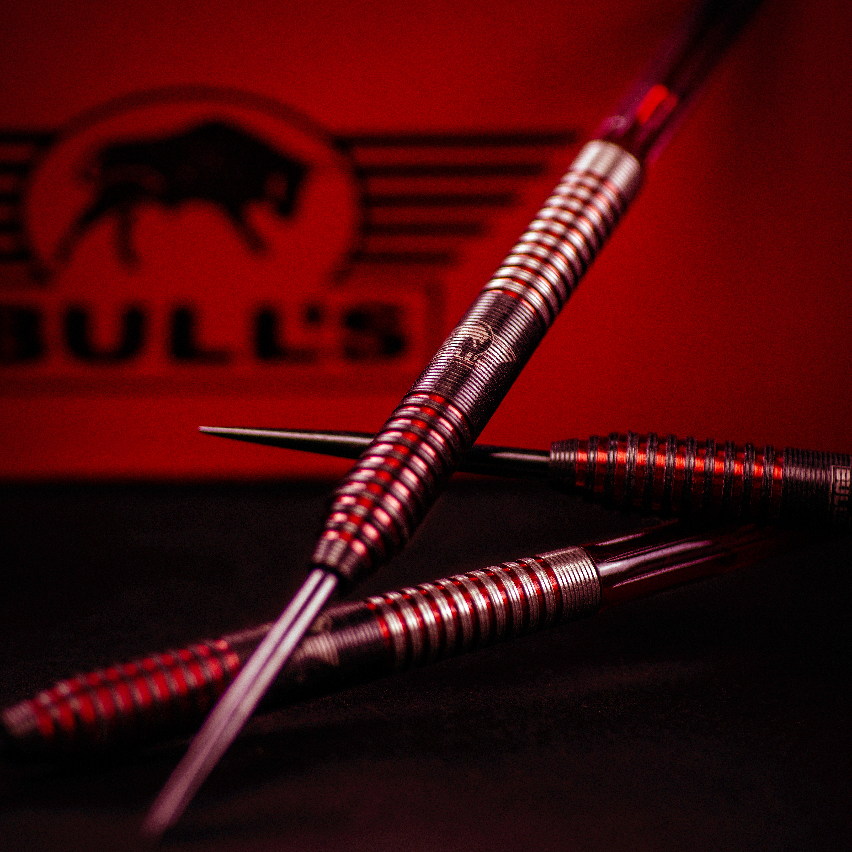 Bull-s-NL-Phantom-Grip-Red-Steeldart-Banner Bull's NL - Phantom Grip Red - Steeldart