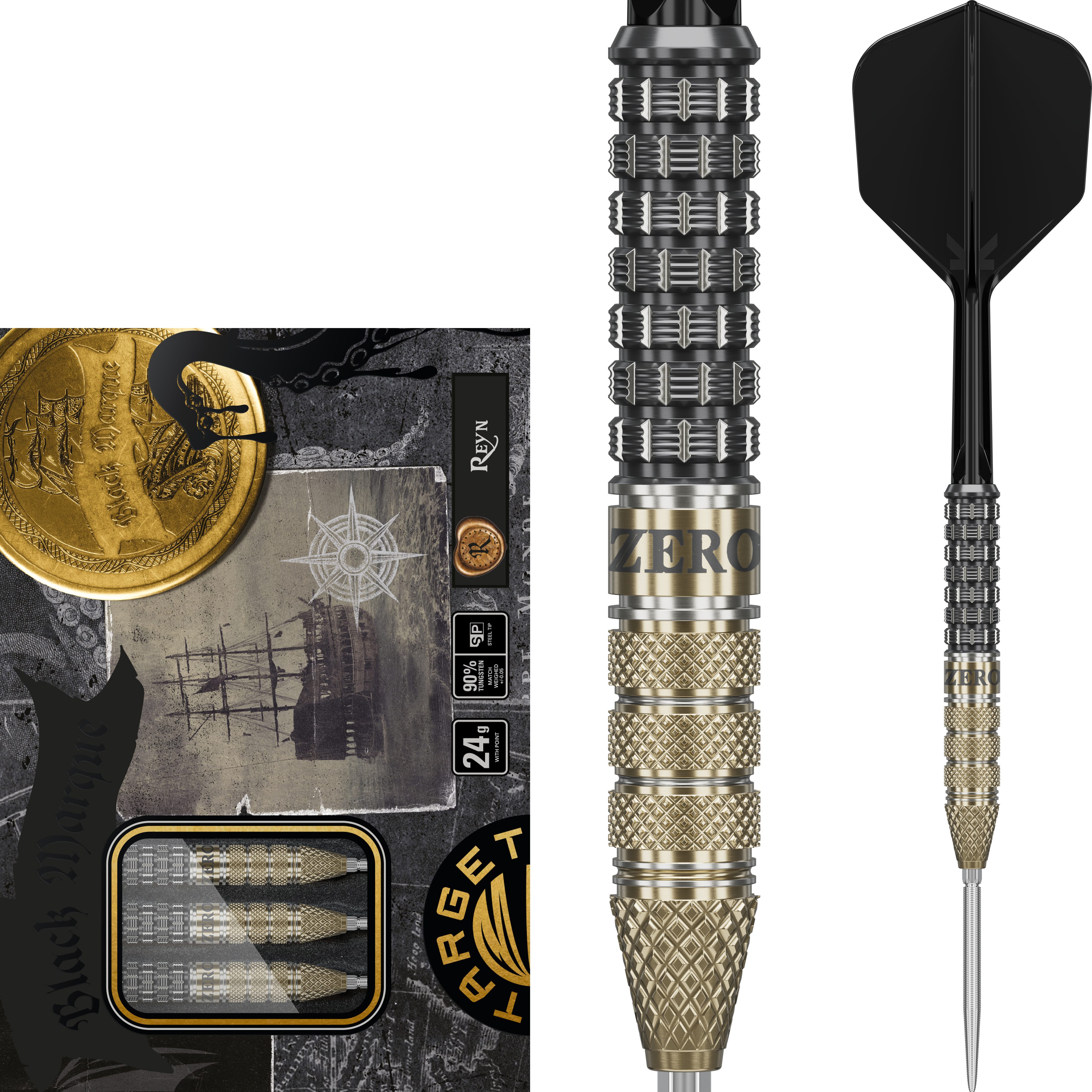 Target Japan - Swiss Point - Black Marque Reyn - Steeldart