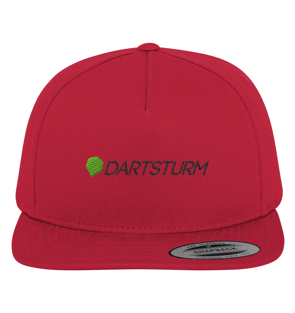 DartSturm - Logo Schwarz Snapback