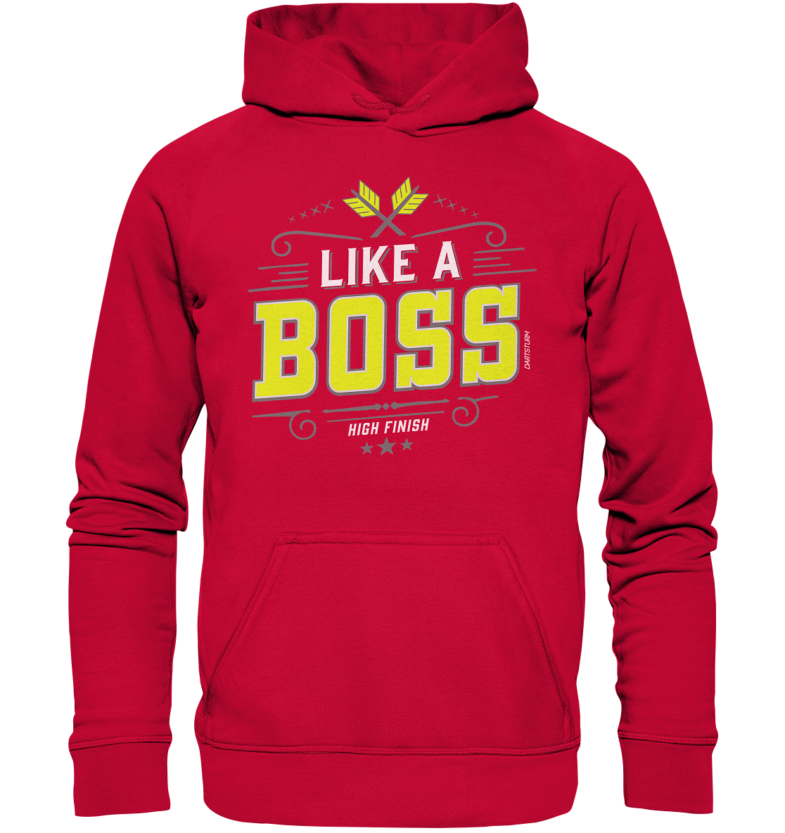 DartSturm - Like a Boss Yellow - Basic Unisex Hoodie