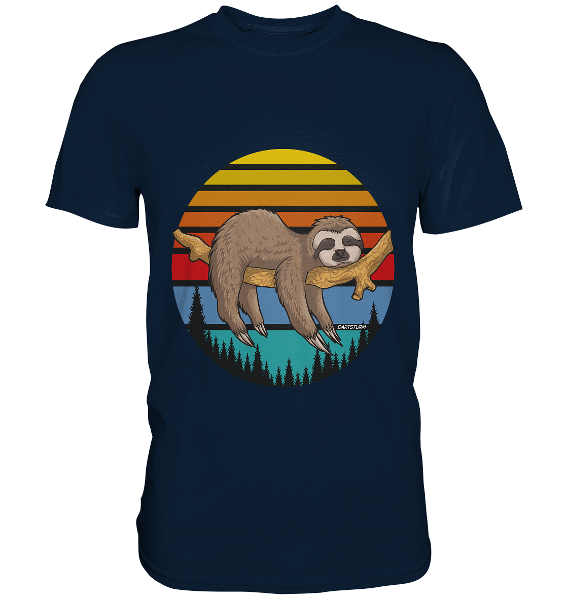DartSturm - Lazy Sloth - Premium Shirt DartSturm - Lazy Sloth - Premium Shirt
