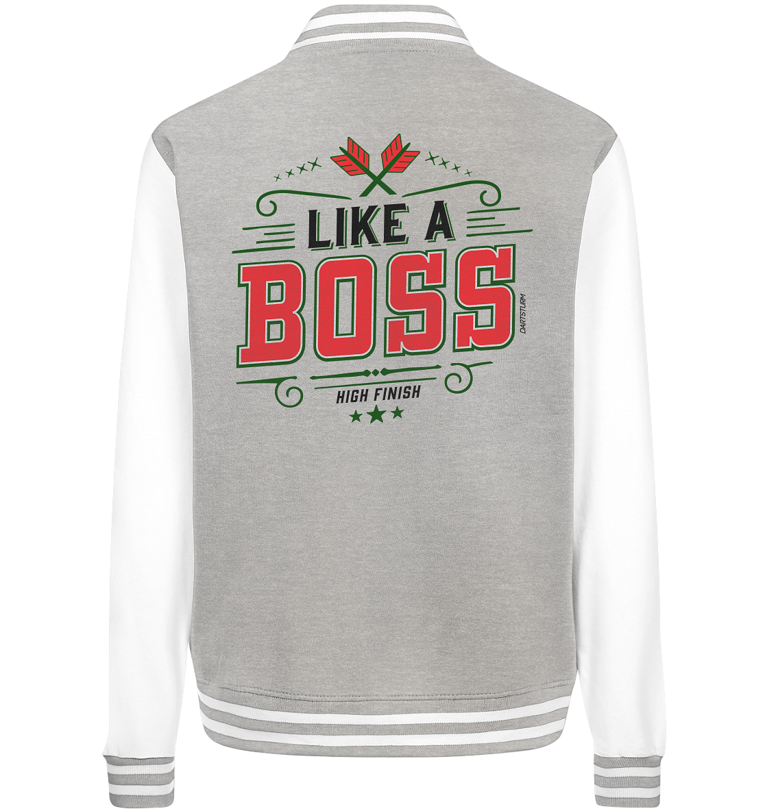 DartSturm - Like a Boss Red - College Jacket DartSturm - Like a Boss Red - College Jacket