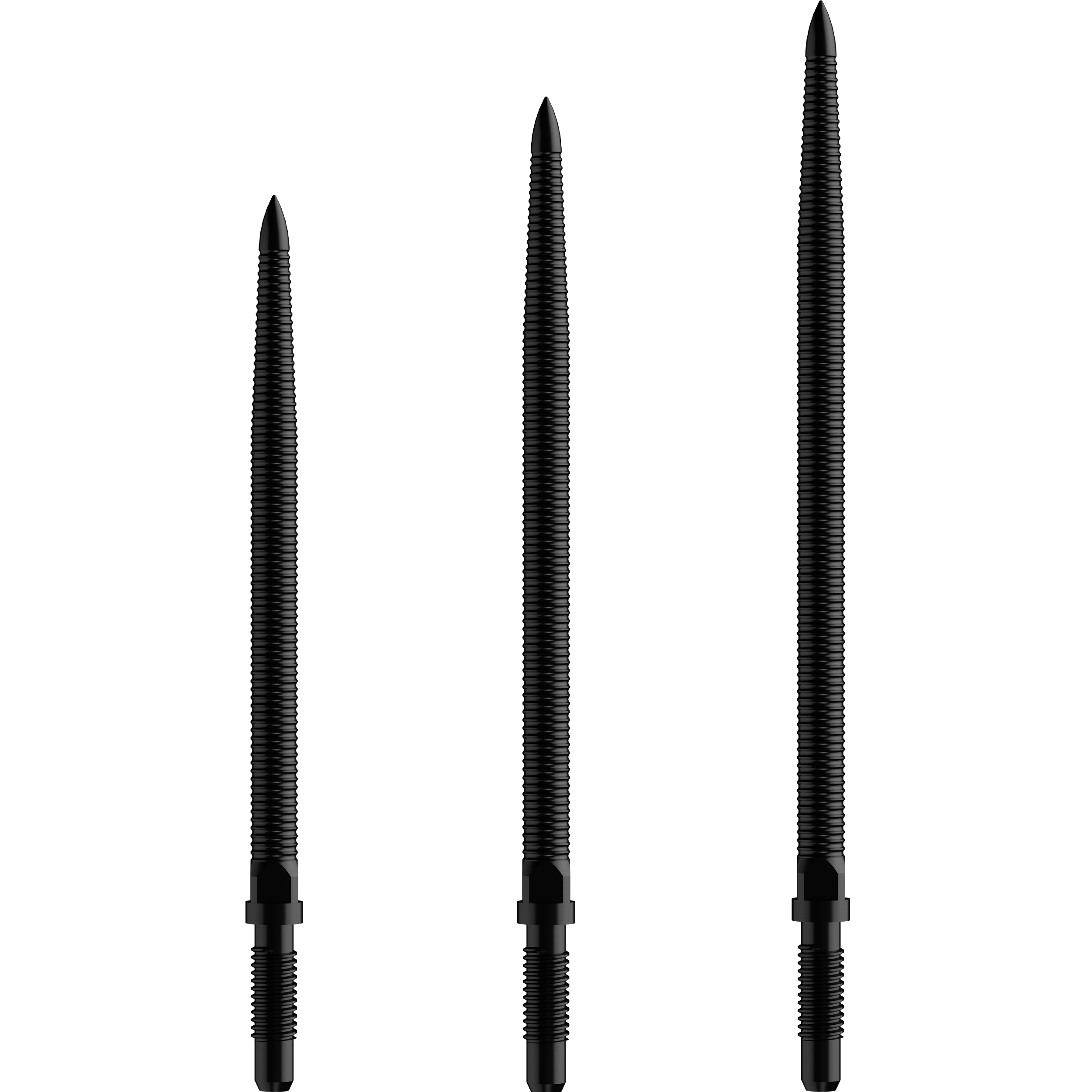 Bull's - Convertible Point Micro Grip - Schwarz