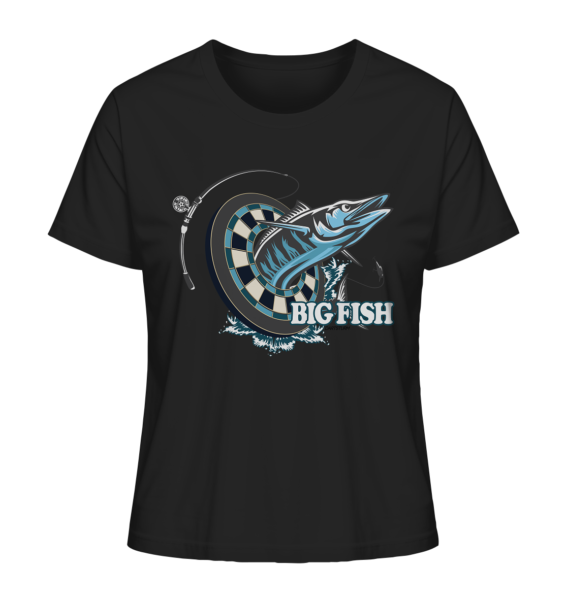 DartSturm - Big Fish - Ladies Organic Shirt DartSturm - Big Fish - Ladies Organic Shirt