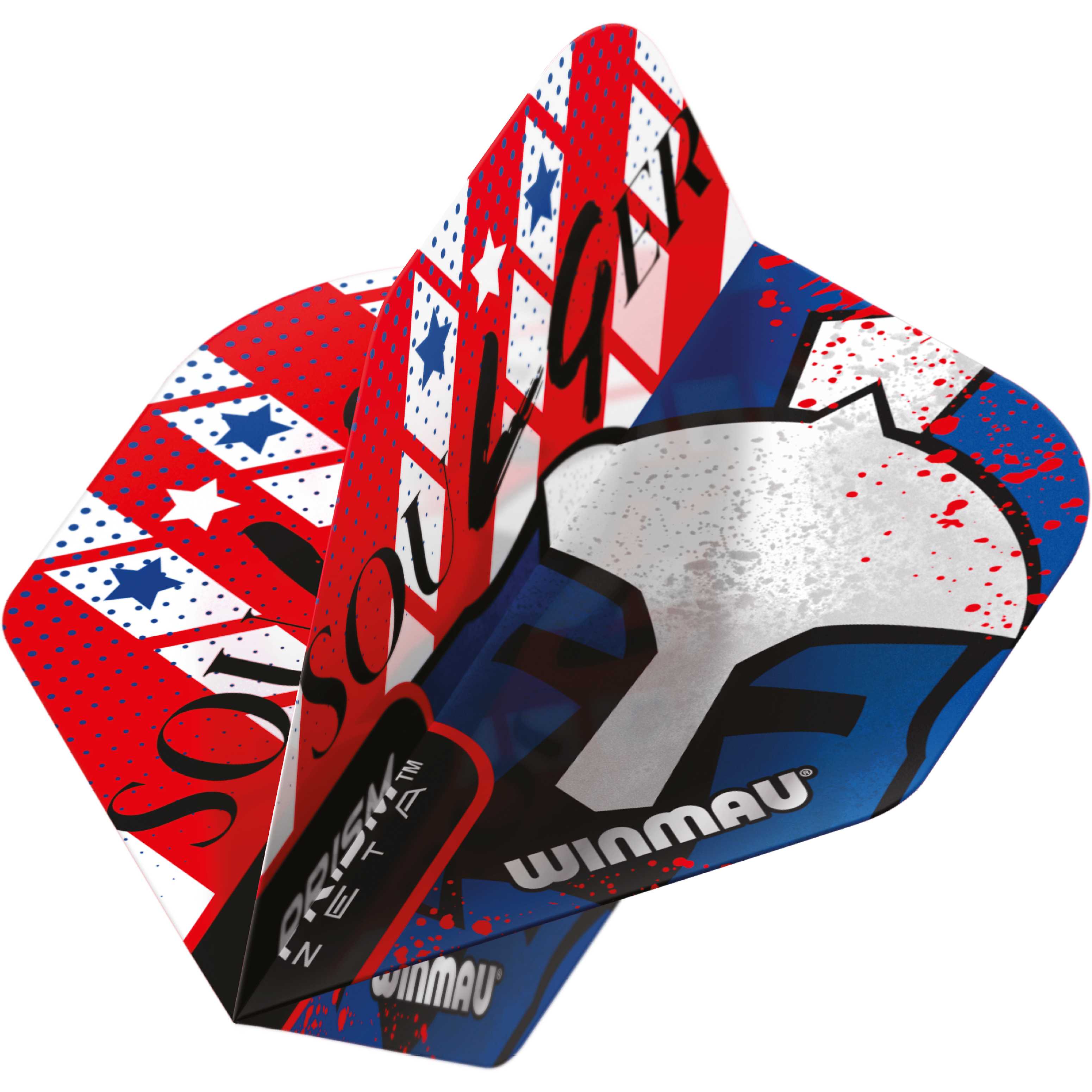 Winmau - Prism Zeta - Leonard Gates Flight - Standard Winmau - Prism Zeta - Leonard Gates Flight - Standard