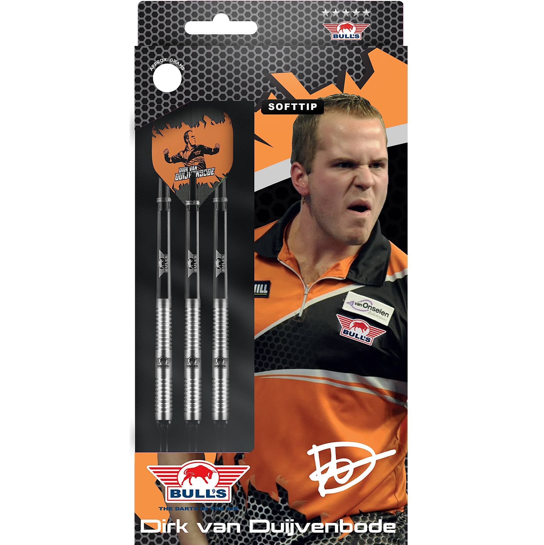 Bull-s-NL-Dirk-van-Duijvenbode-Softdart-Verpackung Bull's NL - Dirk van Duijvenbode - Softdart