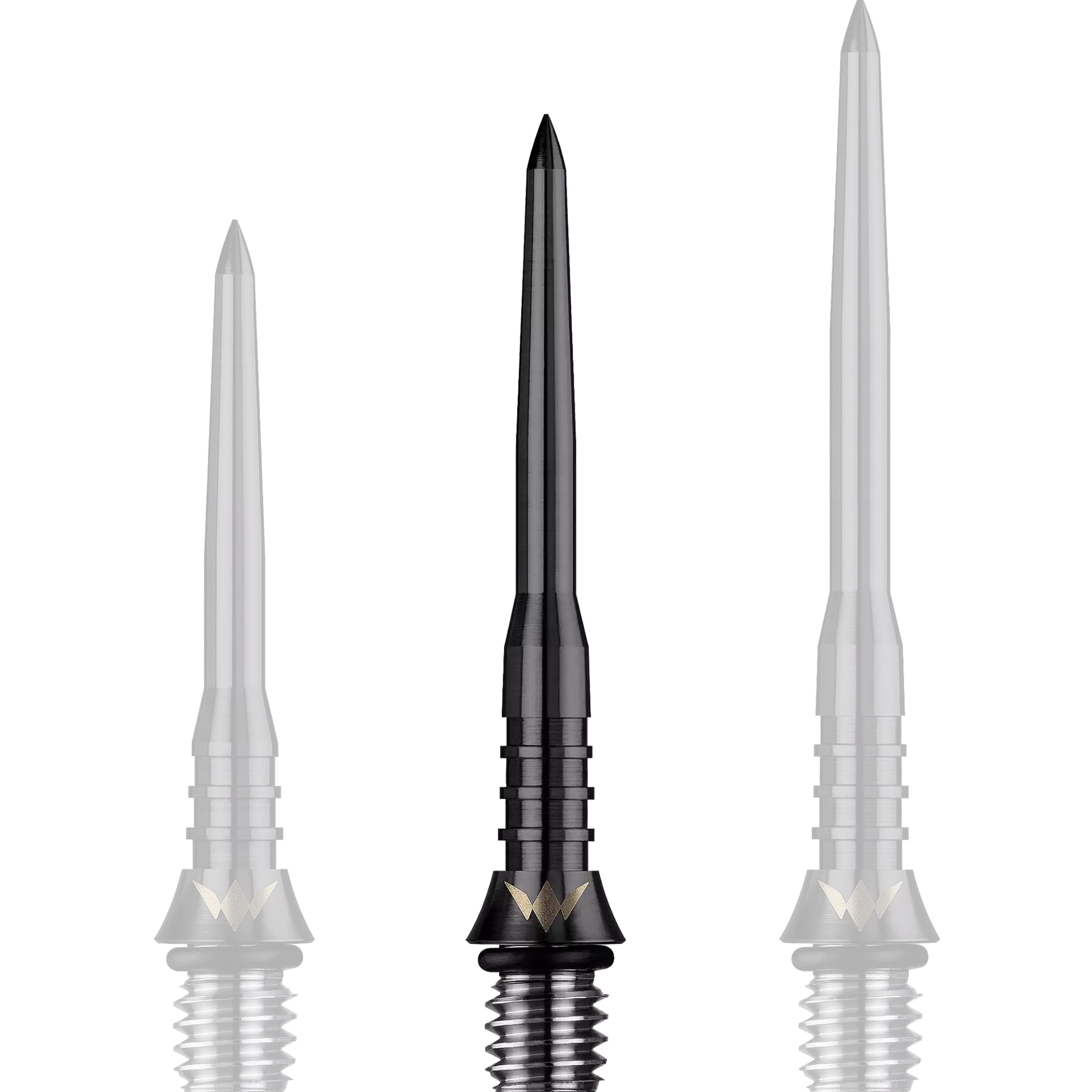Mission - Titan Pro Conversion Points Grooved - Schwarz Mission - Titan Pro Conversion Points Grooved - Schwarz
