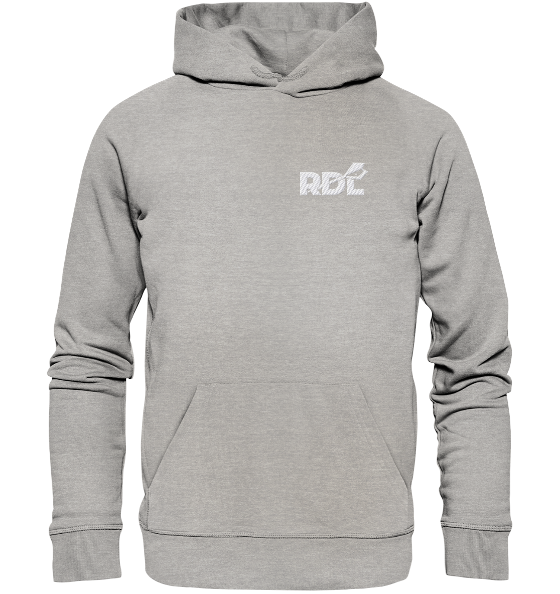 DartSturm - RDL Weiß - Organic Hoodie (Stick) DartSturm - RDL Weiß - Organic Hoodie (Stick)