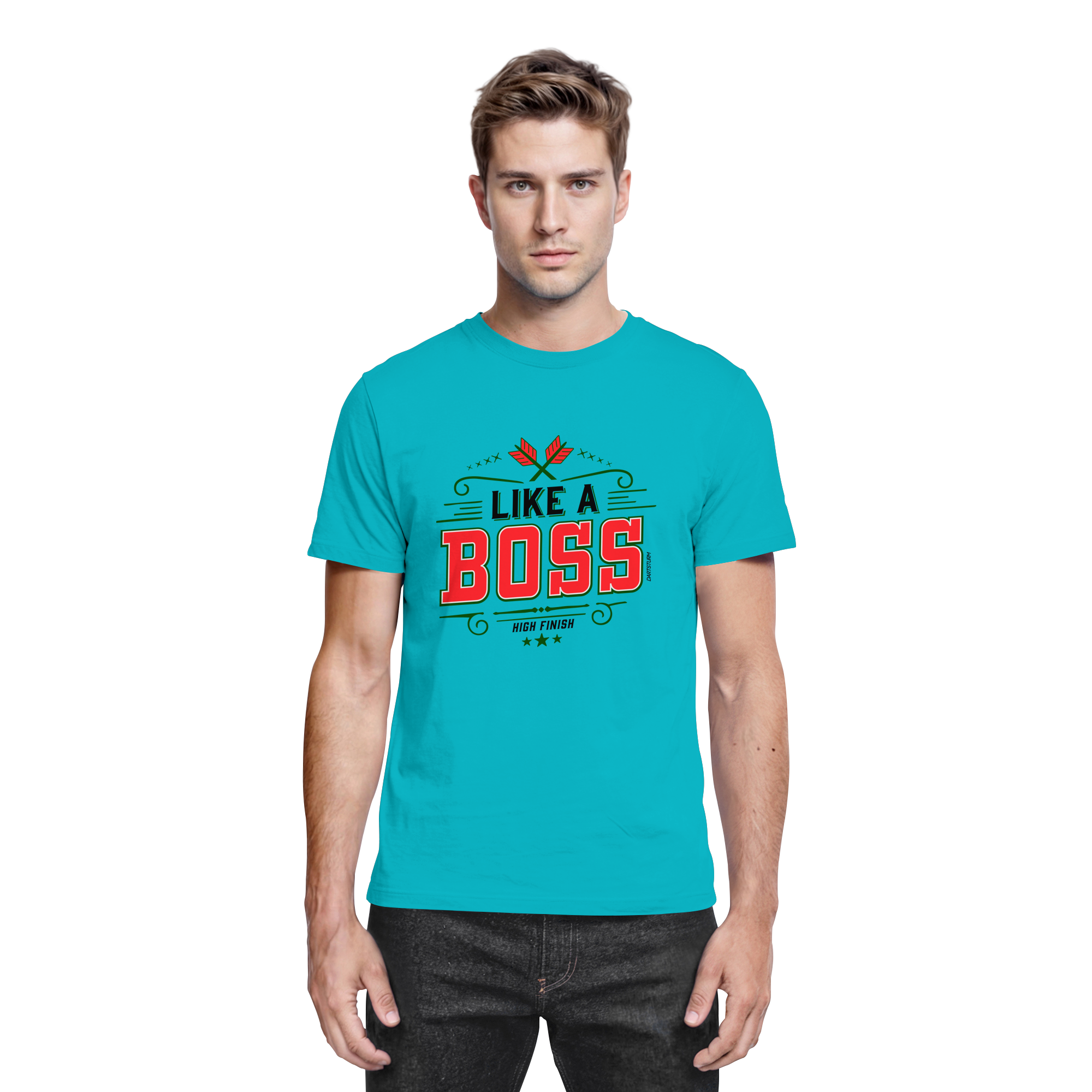 DartSturm - Like a Boss Red - Premium Shirt DartSturm - Like a Boss Red - Premium Shirt