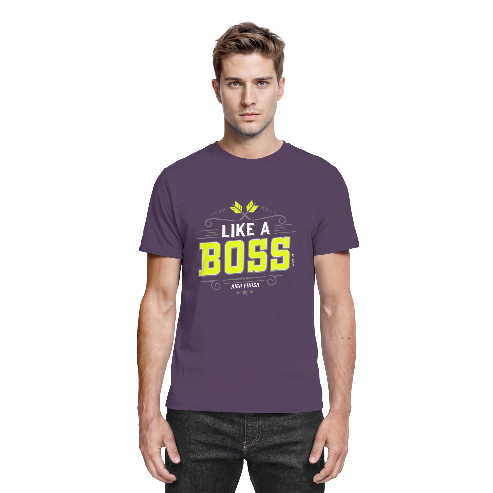 DartSturm - Like a Boss Yellow - Premium Shirt DartSturm - Like a Boss Yellow - Premium Shirt