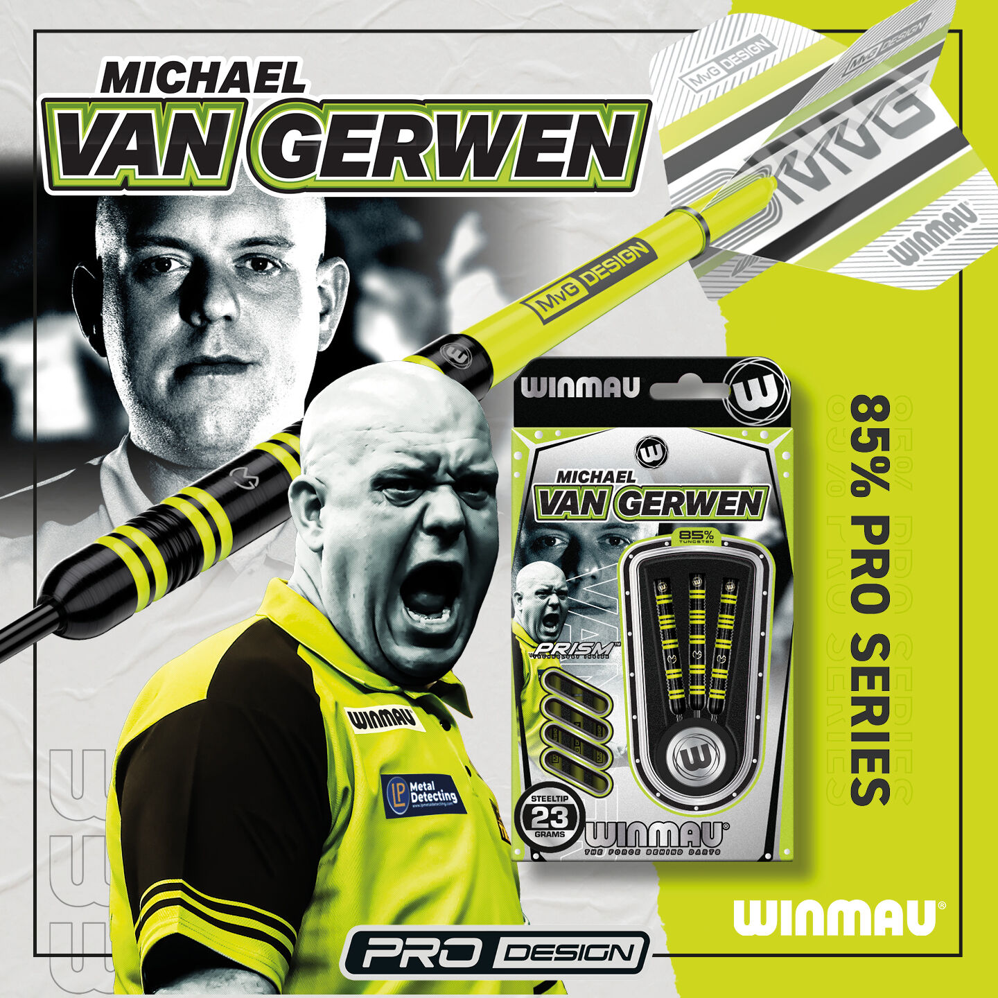 Winmau - Michael van Gerwen 85% - Steeldart
