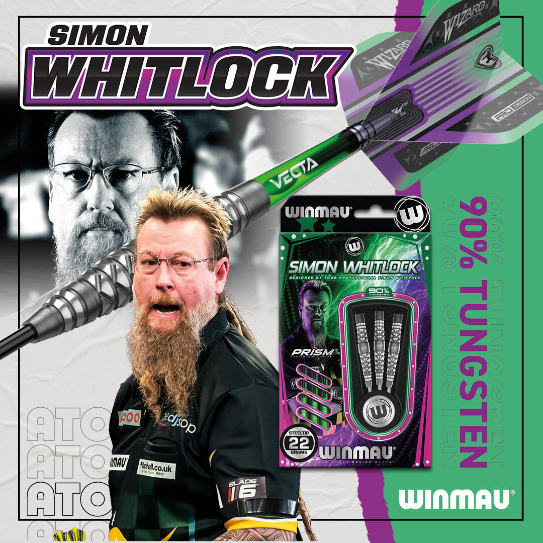 Winmau - Simon Whitlock Shotblast - Steeldart Winmau - Simon Whitlock Shotblast - Steeldart