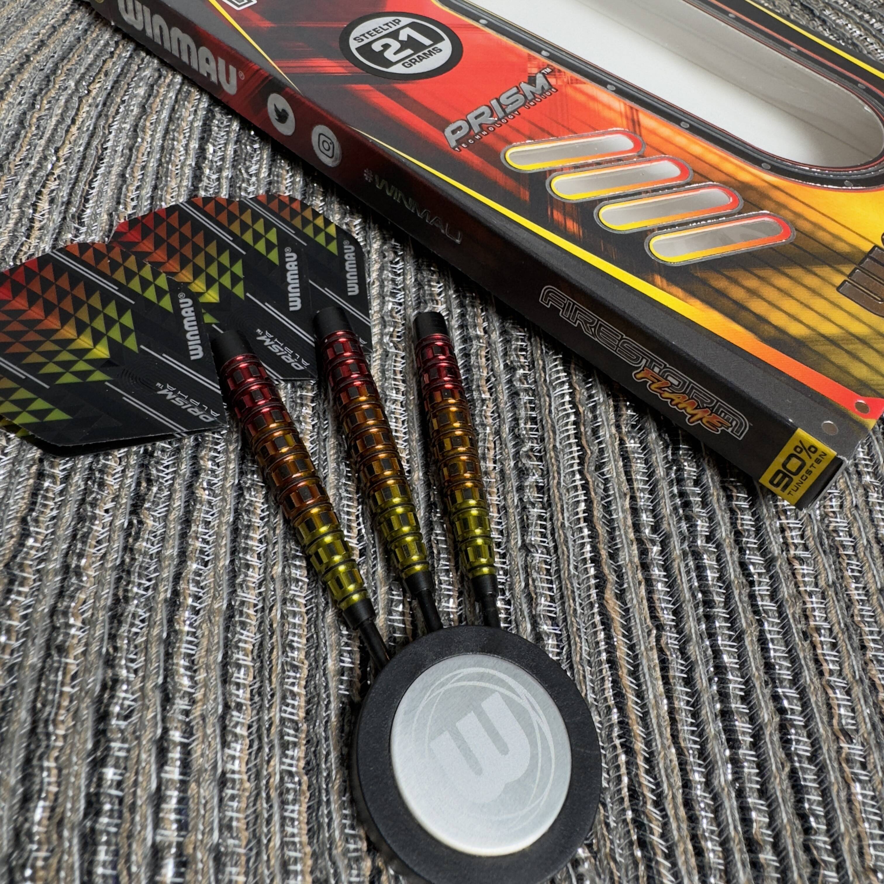 Winmau - Firestorm Flame Typ A - Steeldart Winmau - Firestorm Flame Typ A - Steeldart