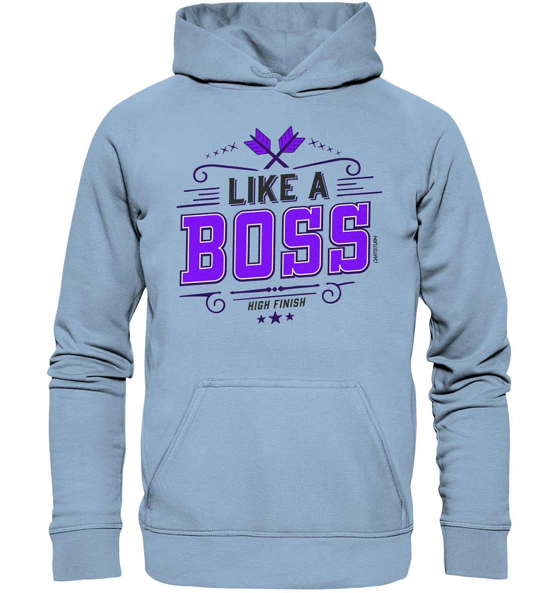 DartSturm - Like a Boss Purple - Basic Unisex Hoodie DartSturm - Like a Boss Purple - Basic Unisex Hoodie