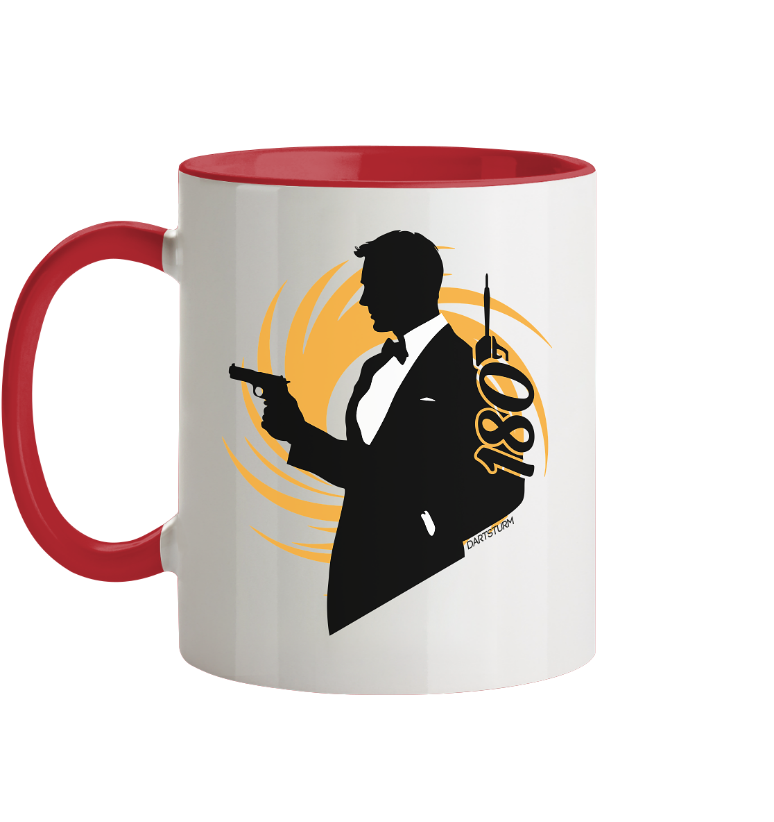 DartSturm - Dart Agent - Tasse zweifarbig DartSturm - Dart Agent - Tasse zweifarbig