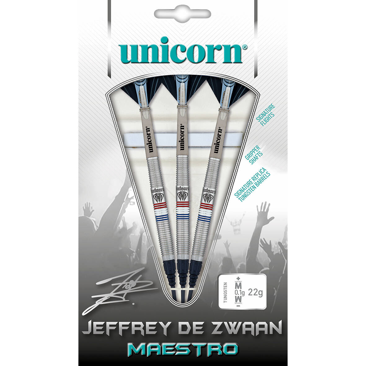 Unicorn-Jeffrey-de-Zwaan-Phase-2-Softdart-Verpackung Unicorn - Jeffrey de Zwaan Phase 2 - Softdart