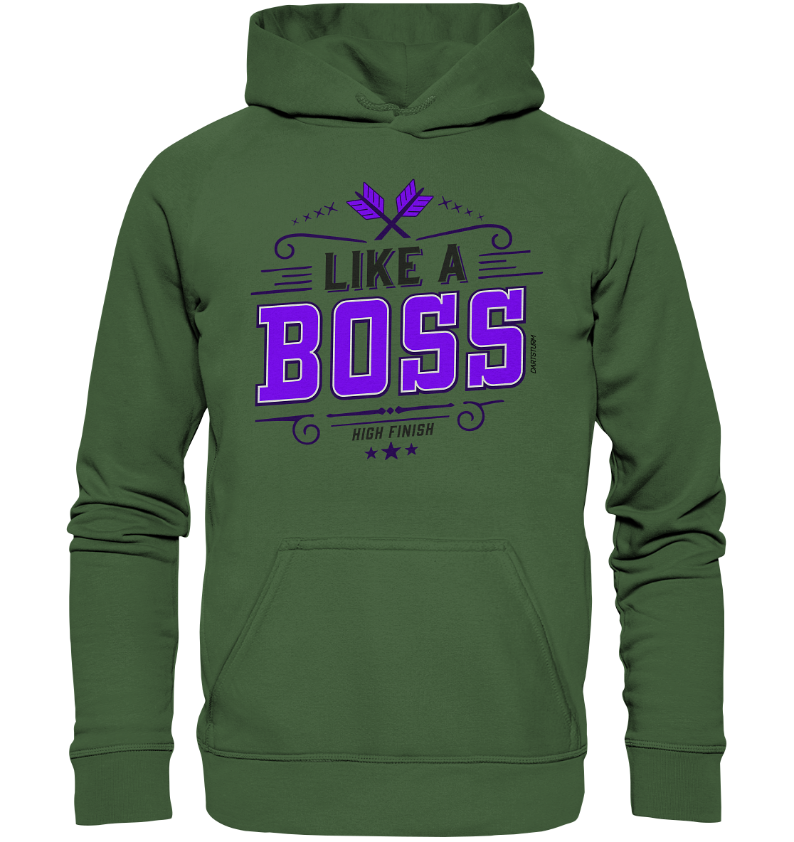 DartSturm - Like a Boss Purple - Basic Unisex Hoodie