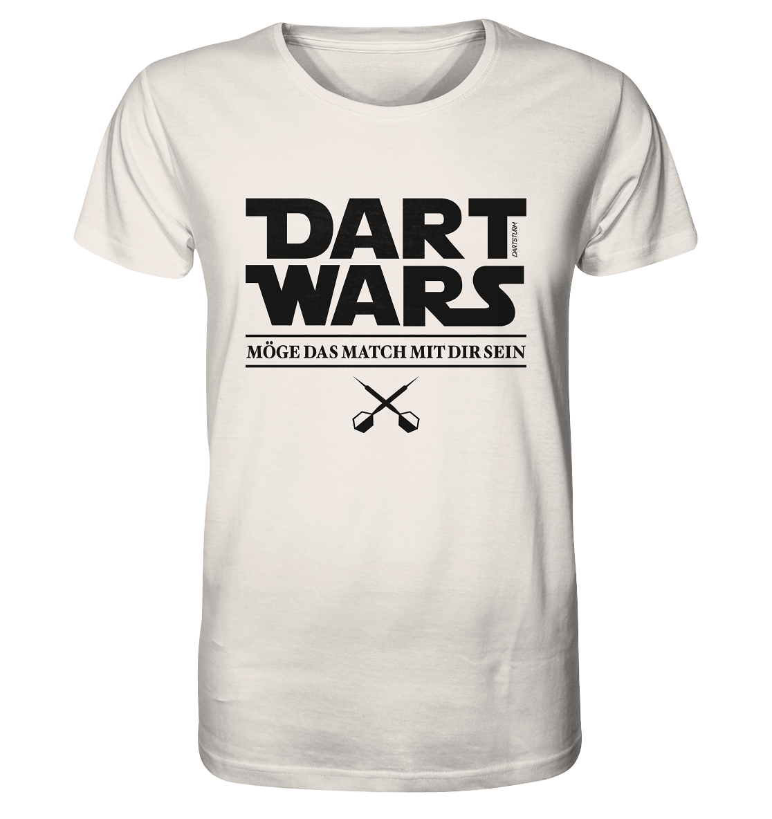 DartSturm - Dart Wars Schwarz - Organic Shirt DartSturm - Dart Wars Schwarz - Organic Shirt
