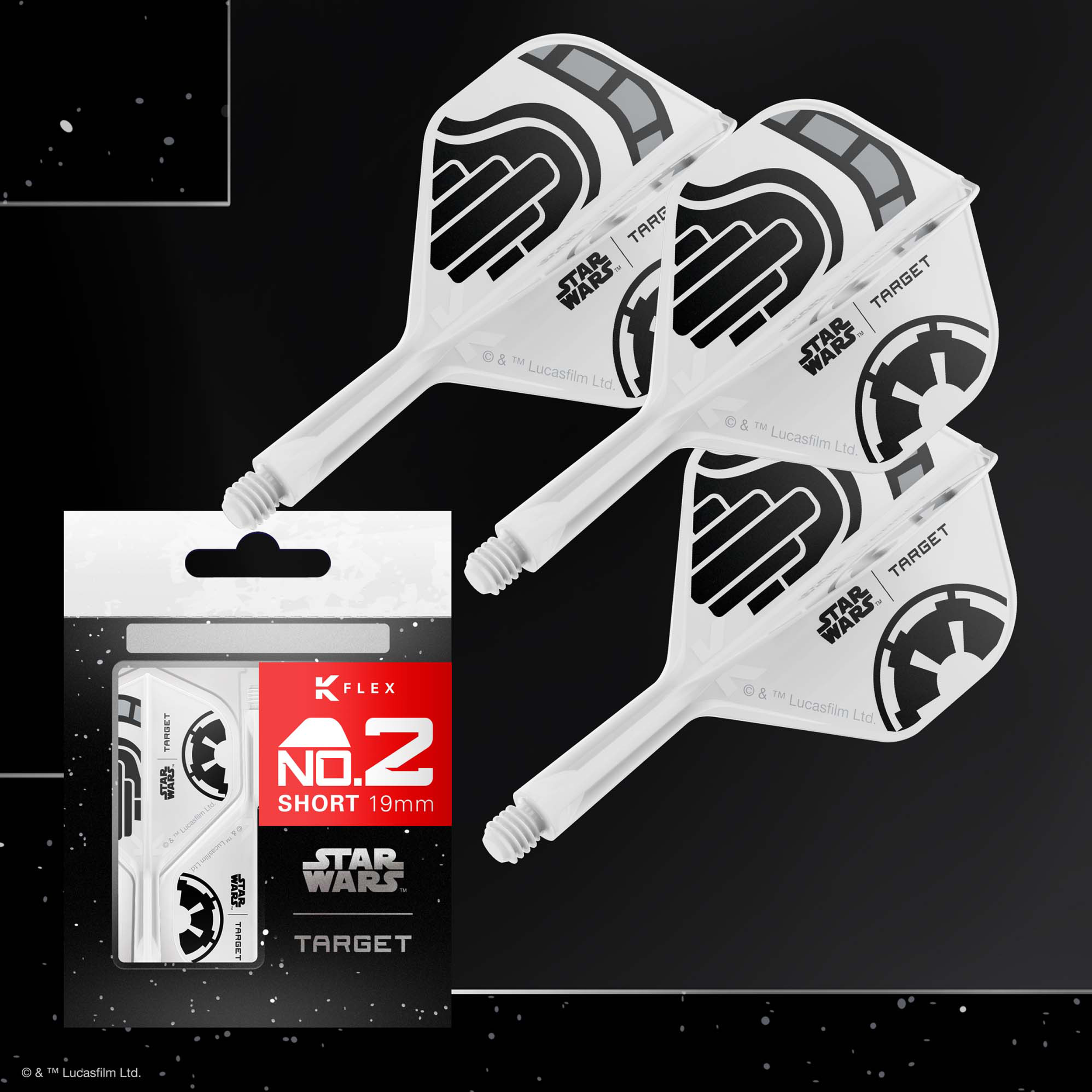 Target - K-Flex Flightsystem Star Wars Storm Trooper - No2 Target - K-Flex Flightsystem Star Wars Storm Trooper - No2