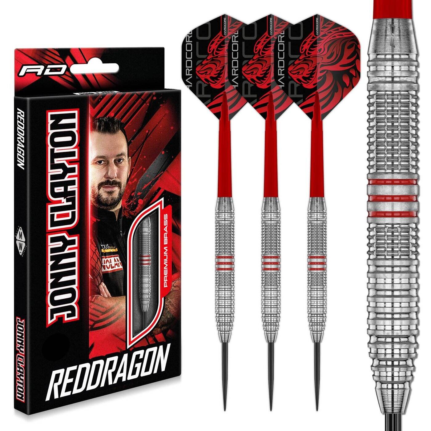 Red Dragon - Jonny Clayton SE Brass - Steeldart
