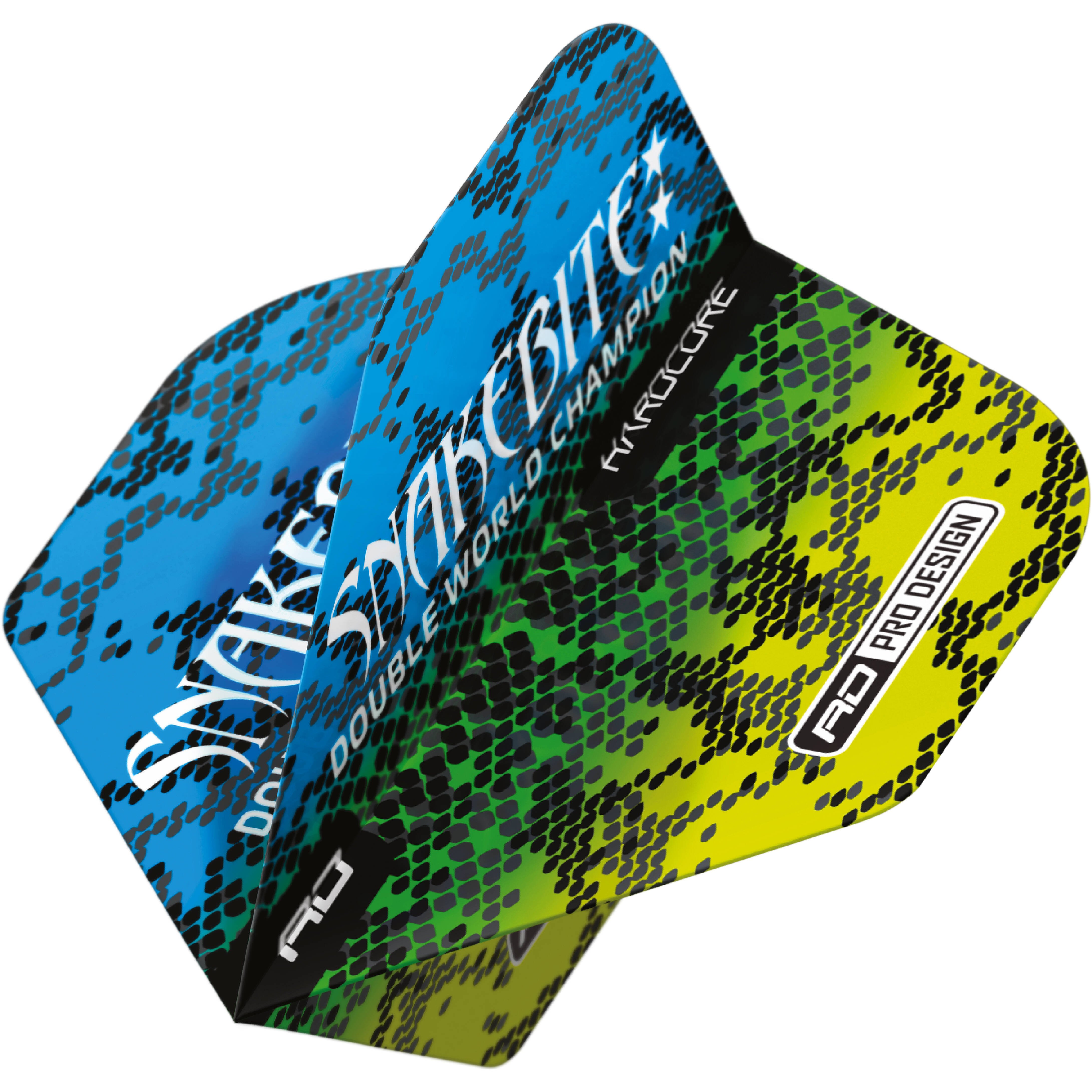 Red-Dragon-Hardcore-Peter-WrightSnakeskin-Flight-Standard-Grun-Dynamisch Red Dragon - Hardcore Peter Wright Snakeskin Flight - Standard