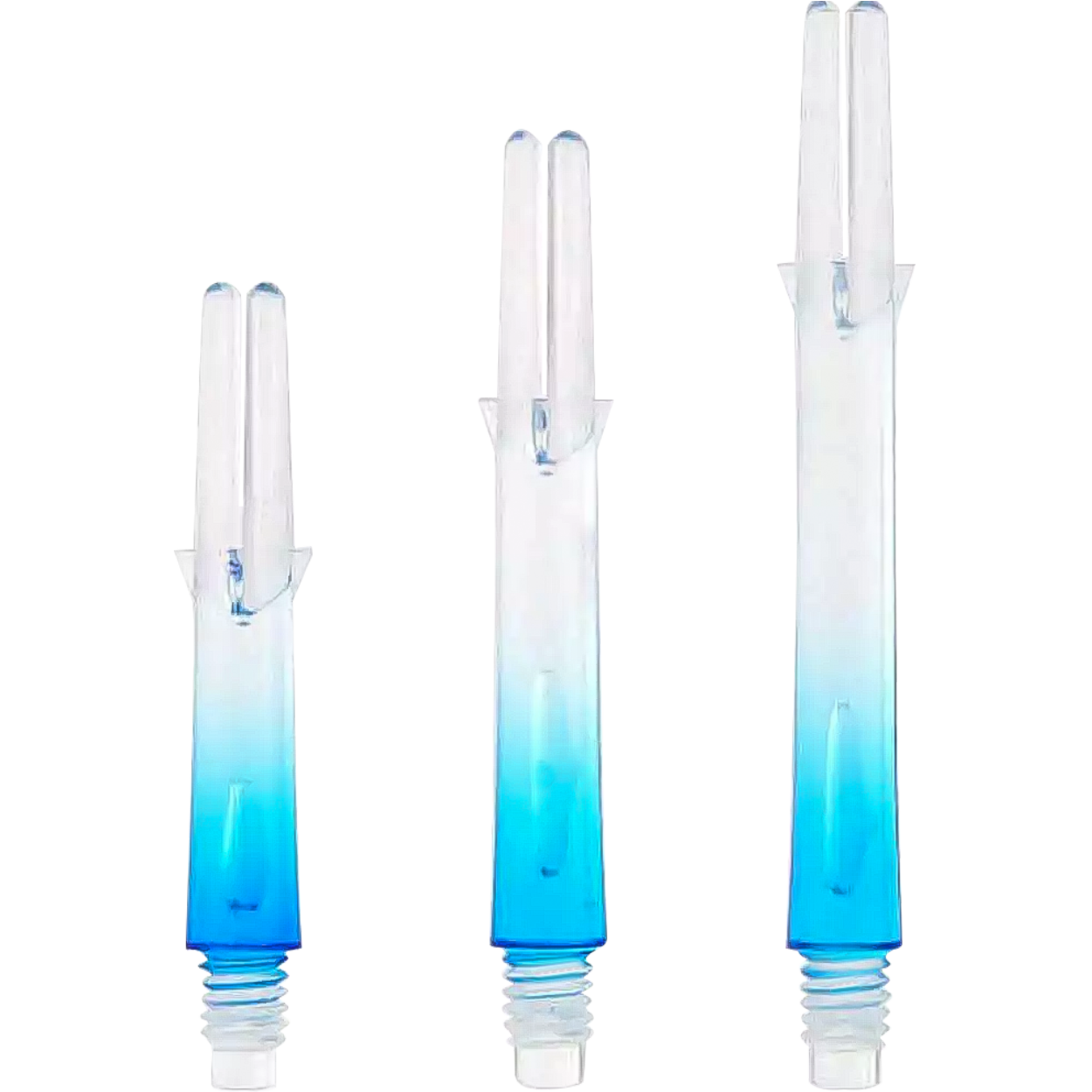 L-Style - L-Shaft Lock Straight TwoTone - Transparent Blau L-Style - L-Shaft Lock Straight TwoTone - Transparent Blau