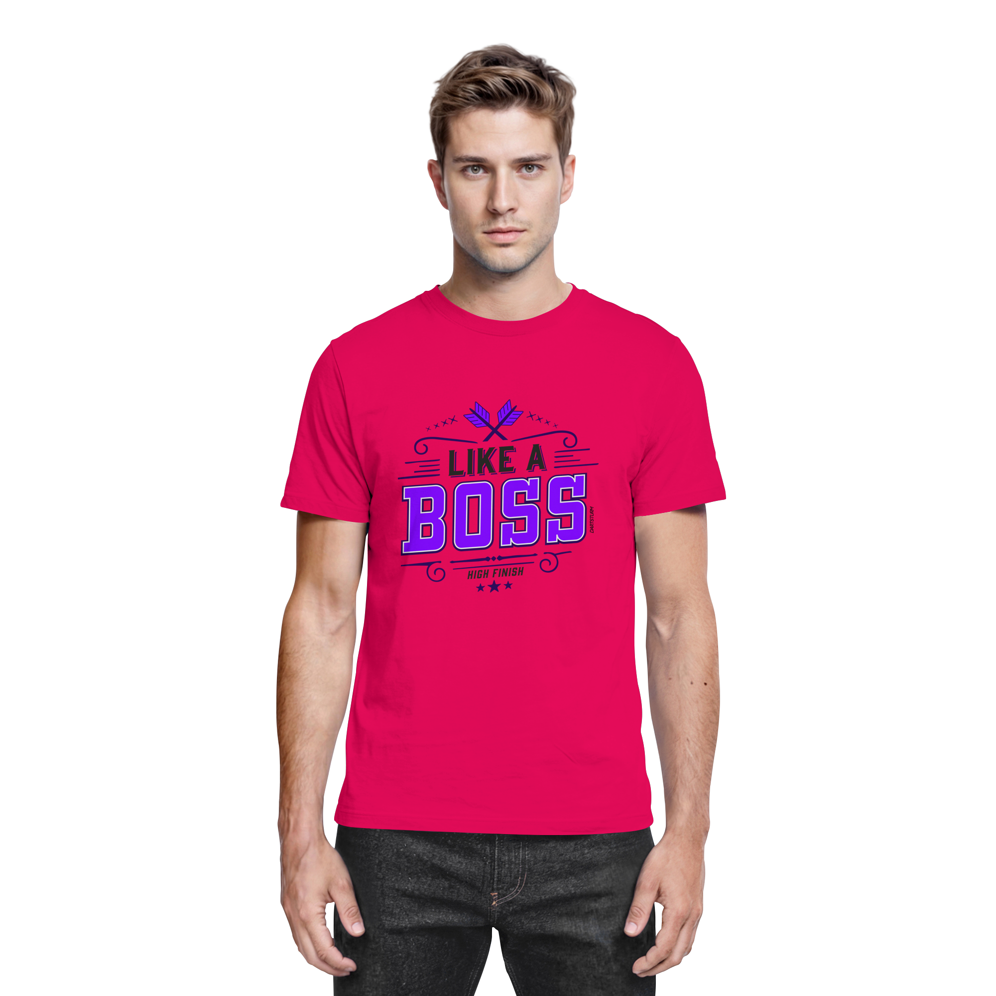 DartSturm - Like a Boss Purple - Premium Shirt DartSturm - Like a Boss Purple - Premium Shirt