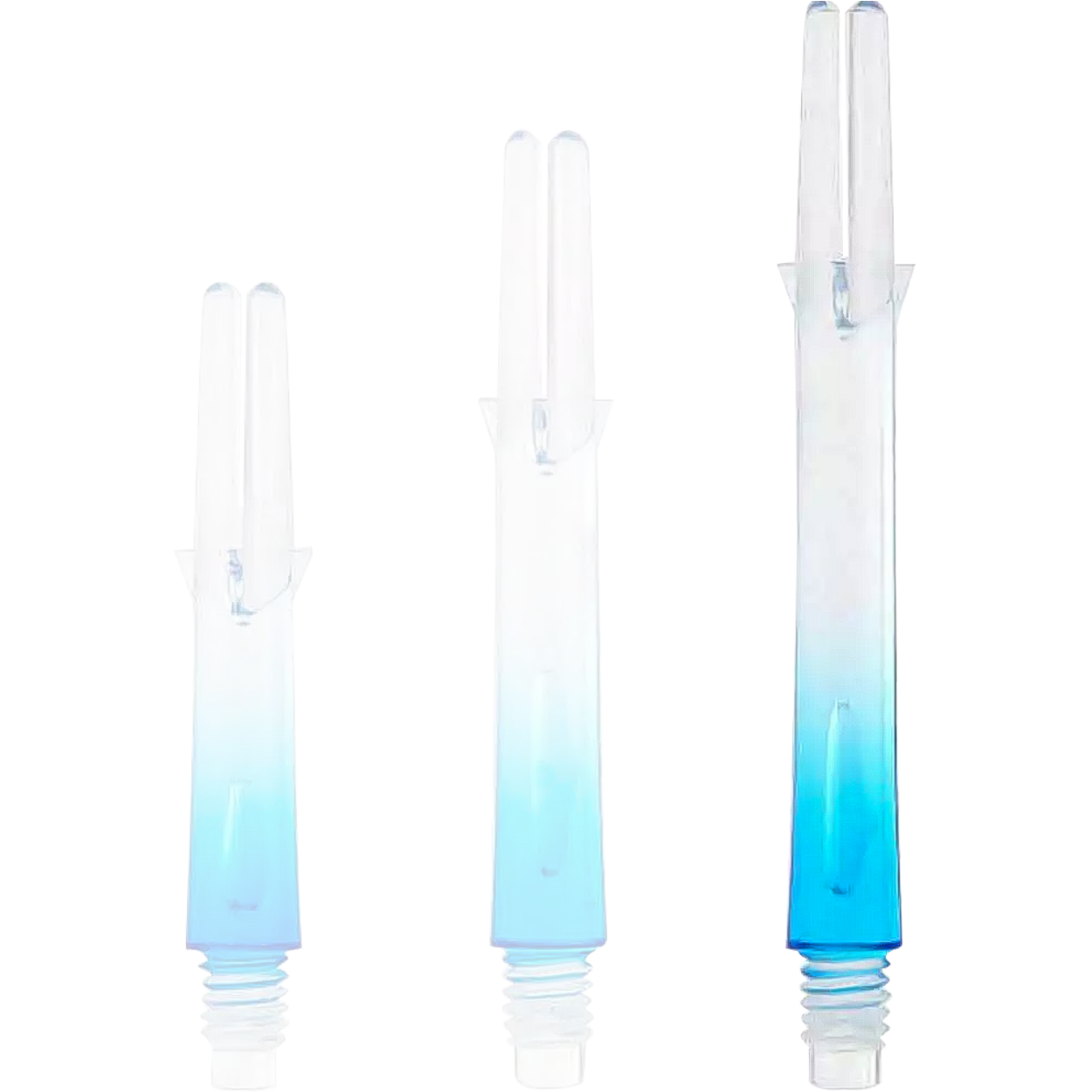 L-Style - L-Shaft Lock Straight TwoTone - Transparent Blau L-Style - L-Shaft Lock Straight TwoTone - Transparent Blau