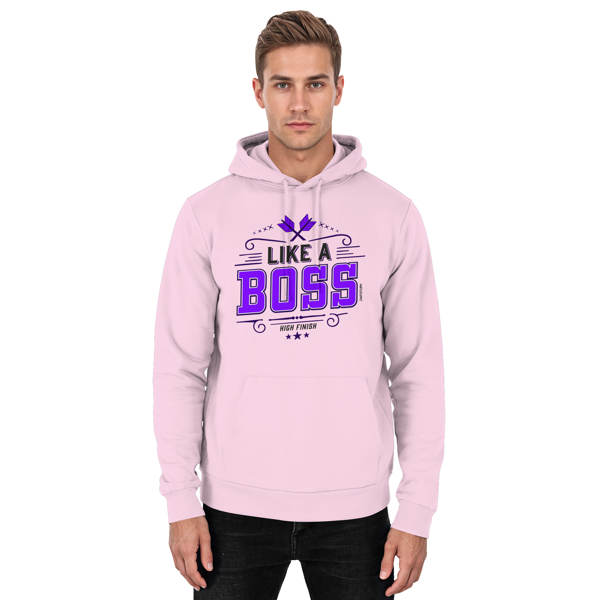 DartSturm - Like a Boss Purple - Basic Unisex Hoodie DartSturm - Like a Boss Purple - Basic Unisex Hoodie