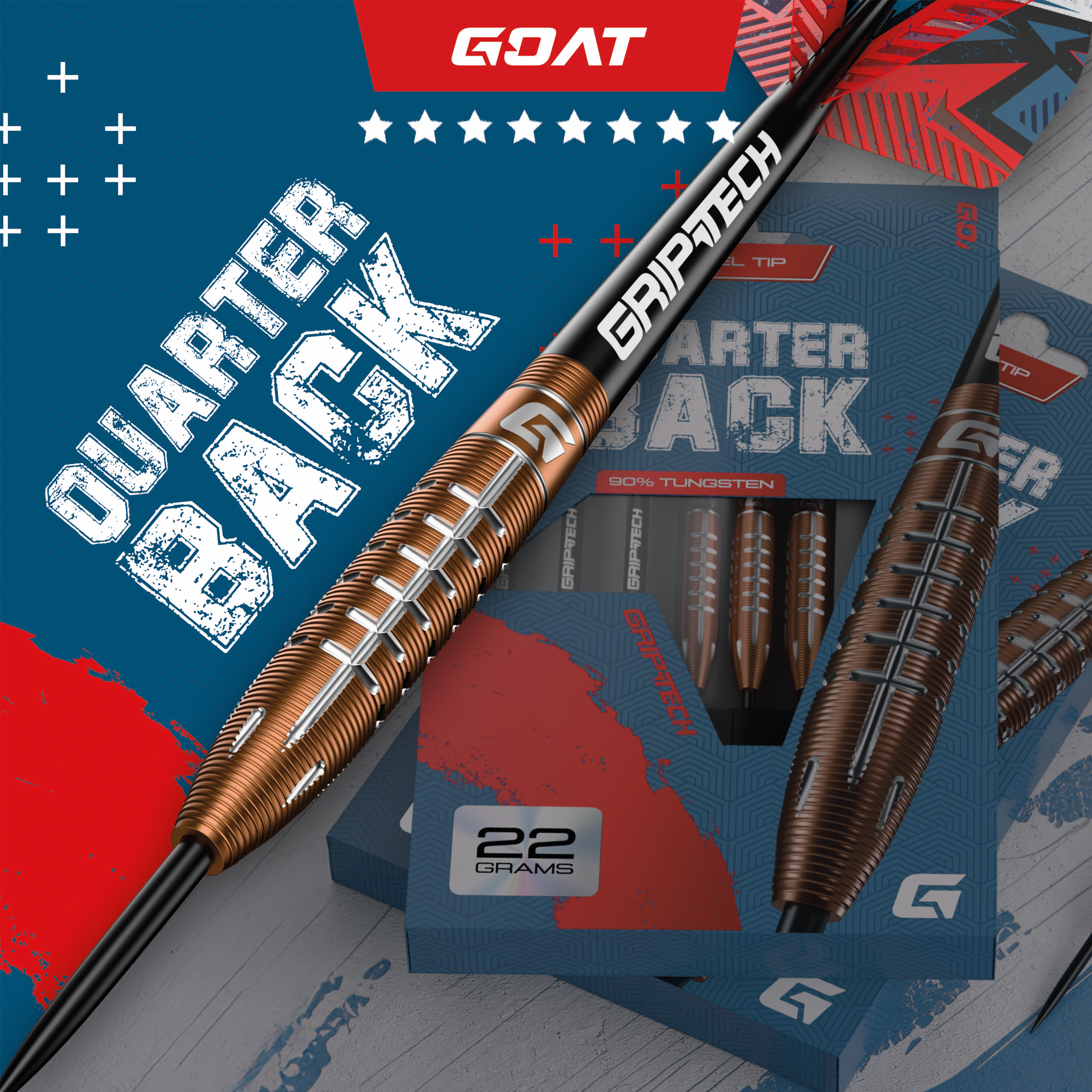 GOAT - Quarterback V2 - Steeldart