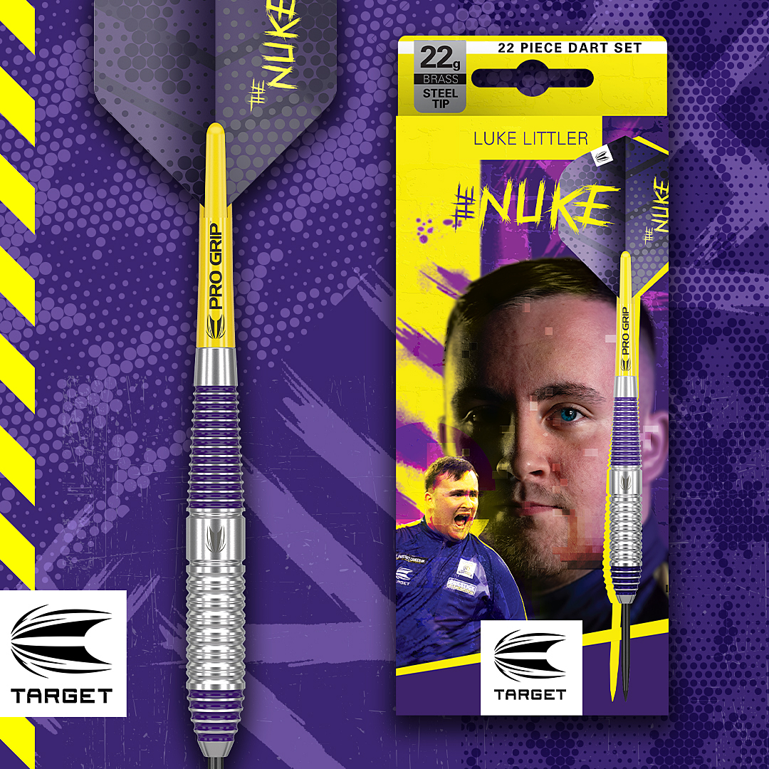 Target - Luke Littler Brass - Steeldart Target - Luke Littler Brass - Steeldart