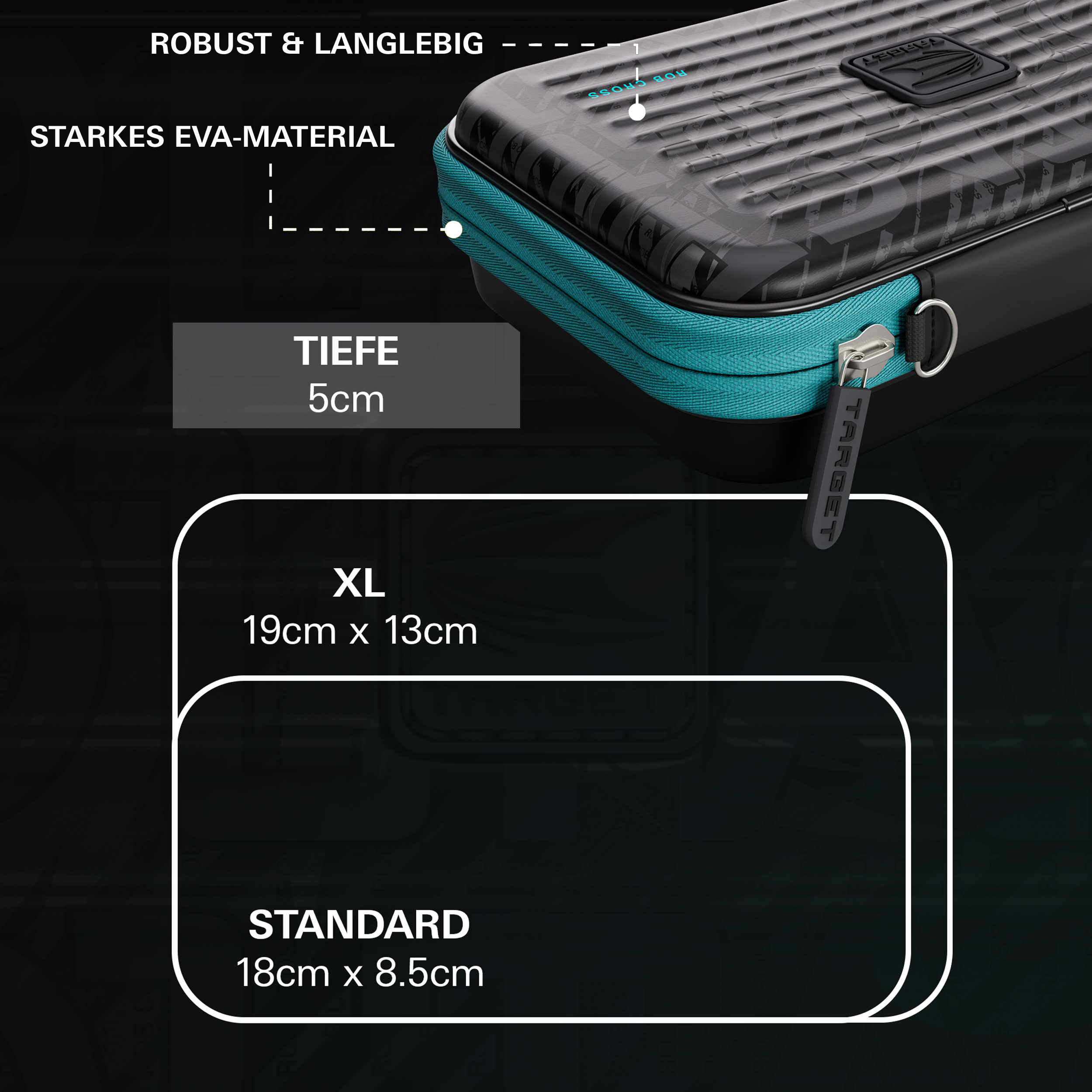 Target - Takoma Ghost Dartwallet Rob Cross Target - Takoma Ghost Dartwallet Rob Cross